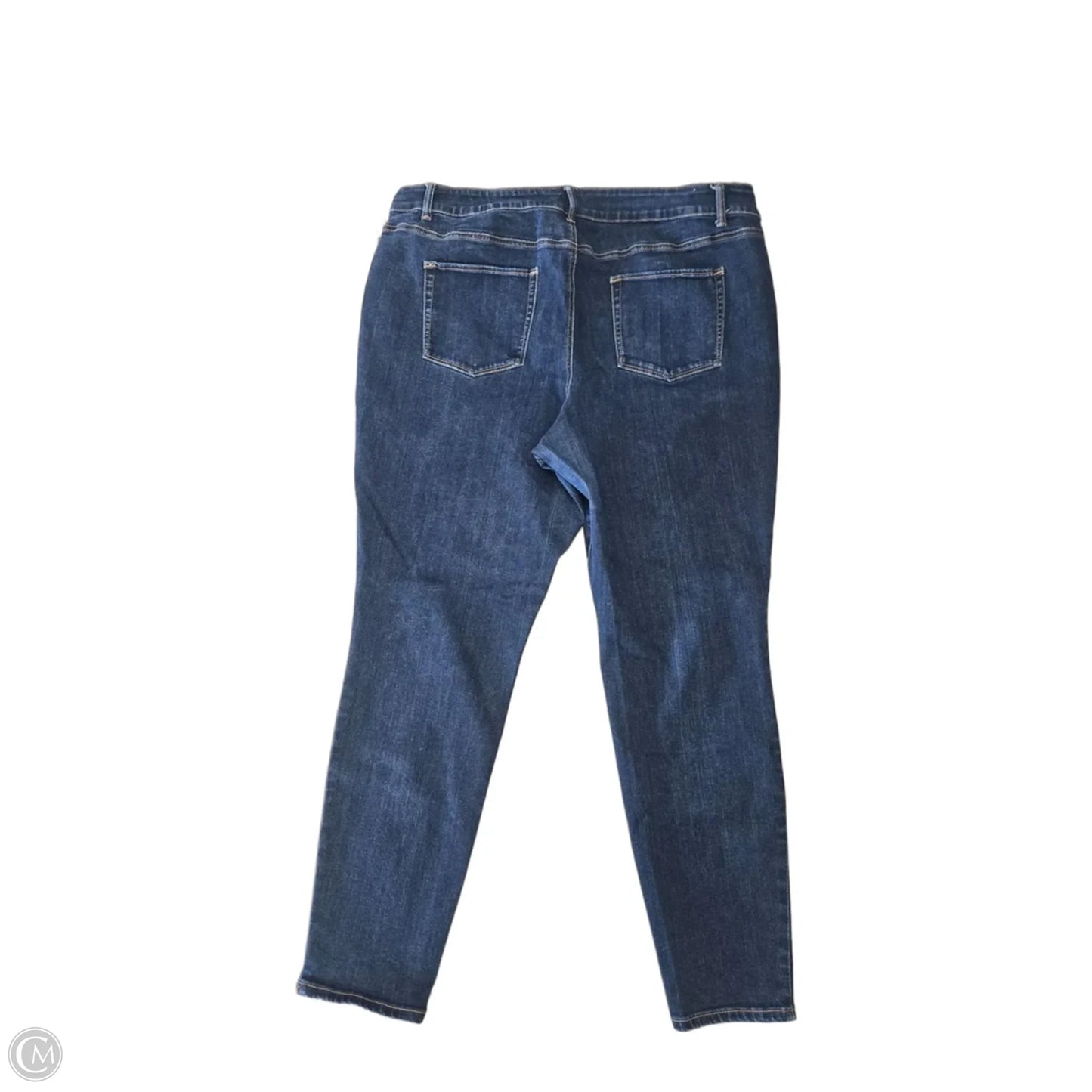 Jeans Skinny By Maurices In Blue Denim, Size: 24w