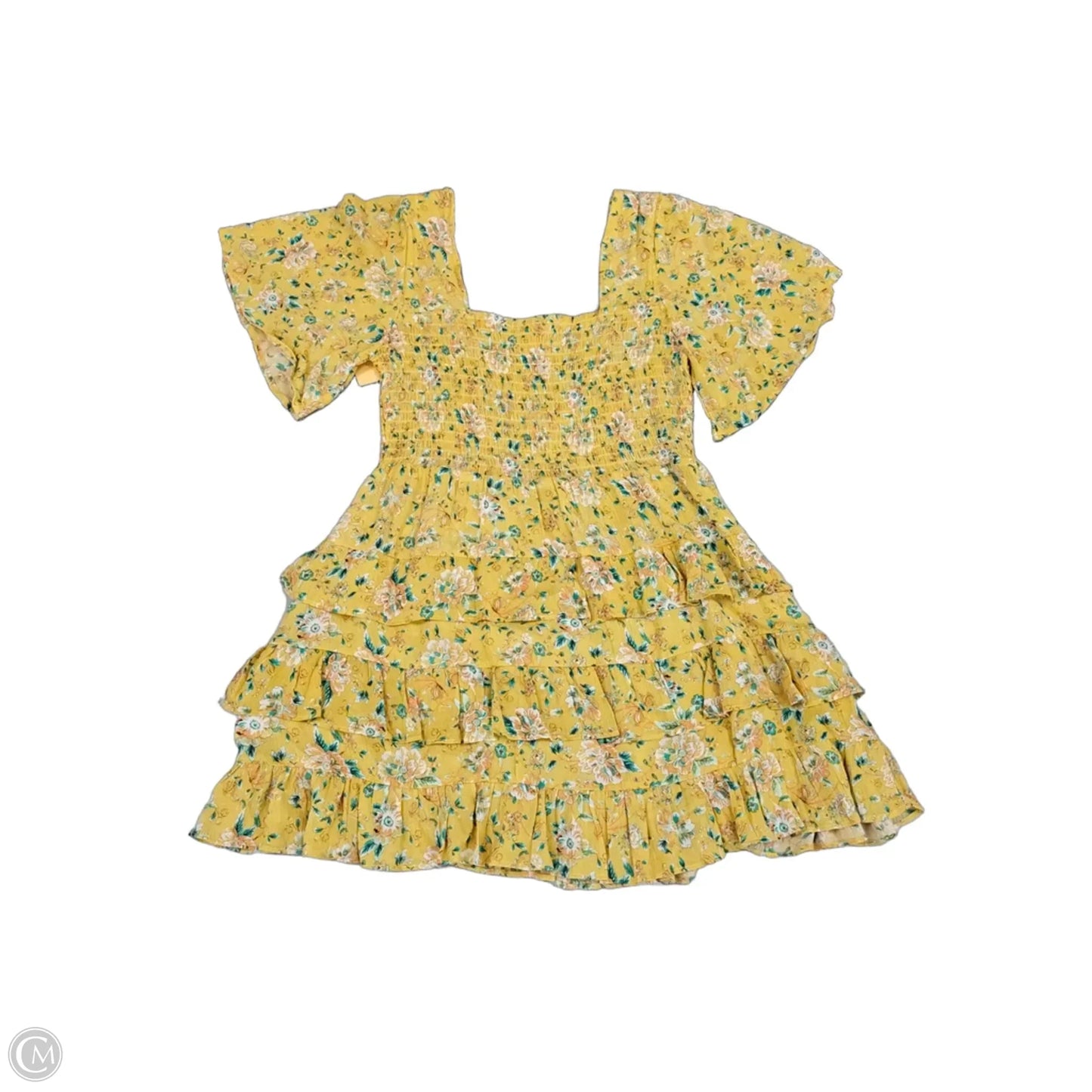 Dress Casual Short By Chelsea And Violet In Yellow, Size: L