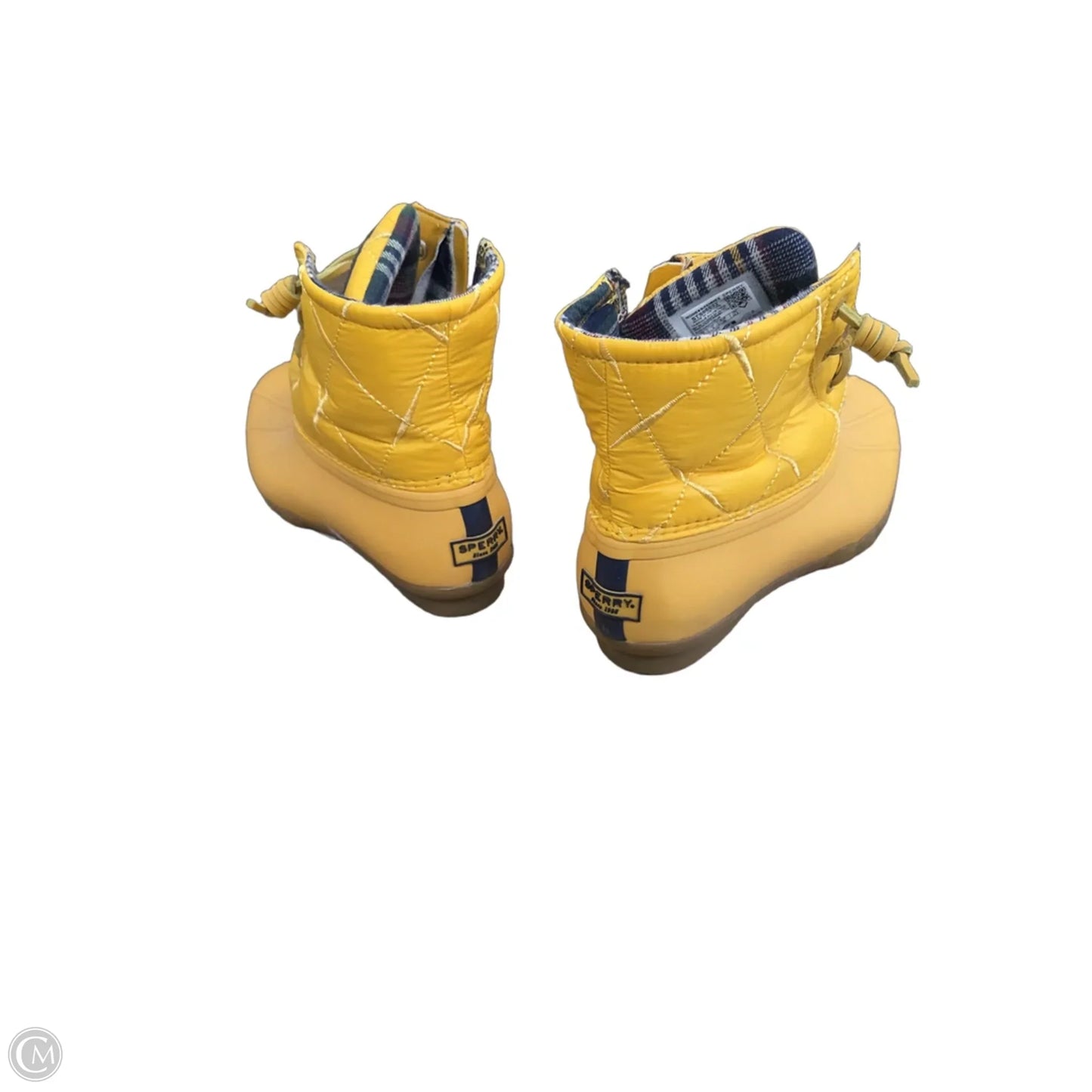 Boots Snow By Sperry In Yellow, Size: 7.5