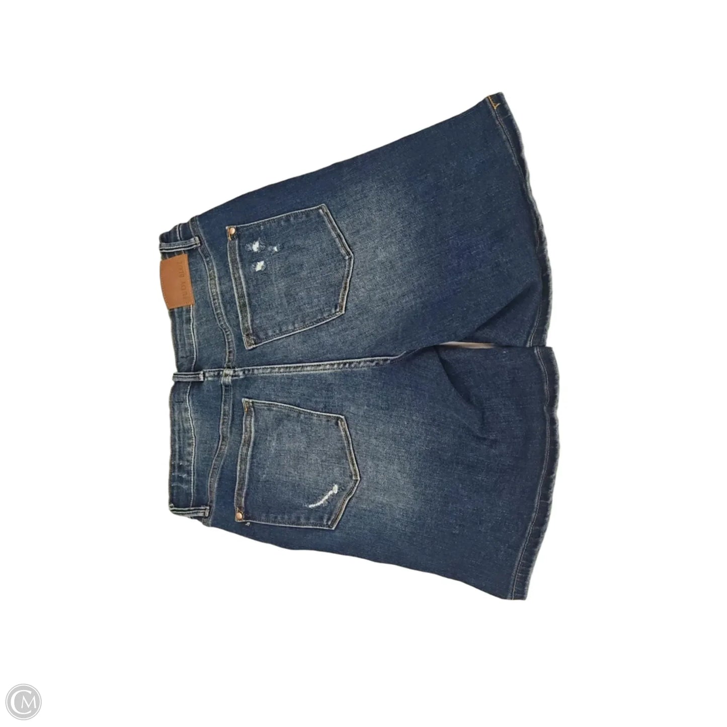 Shorts By Judy Blue In Blue Denim, Size: 14
