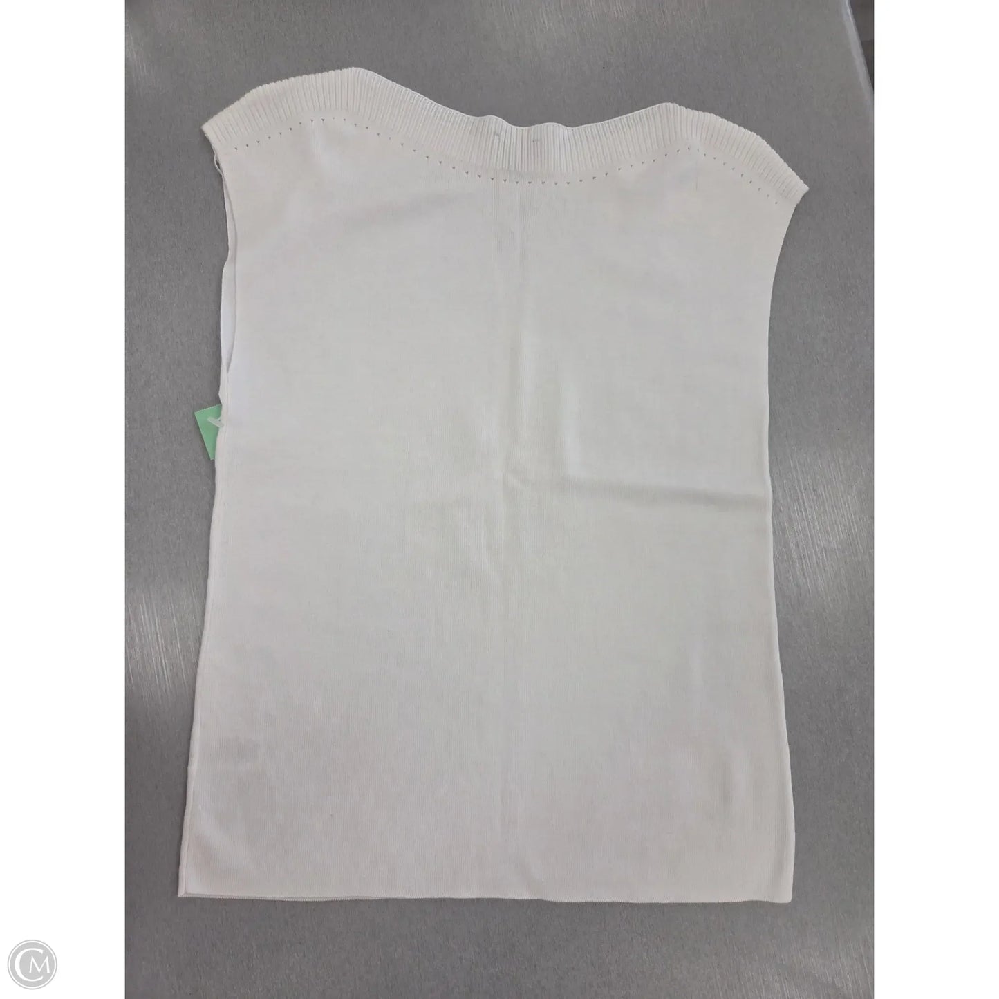 Top Sleeveless By Talbots In White, Size: Sp