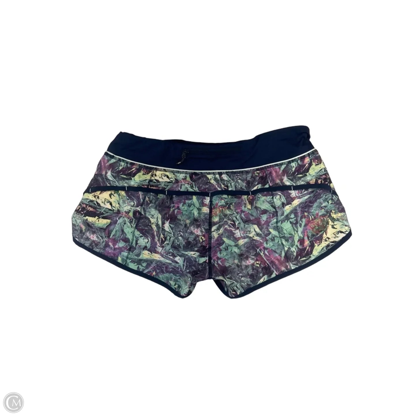 Athletic Shorts By Lululemon In Blue, Size: 8