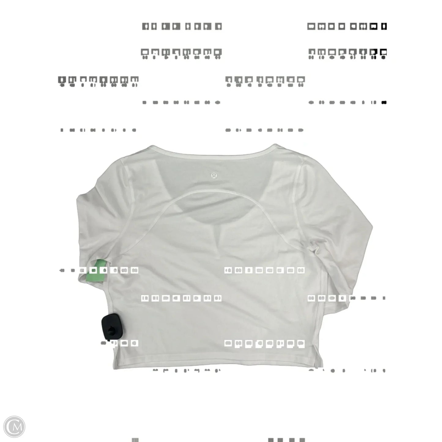Top Long Sleeve By Lululemon In White, Size: 8