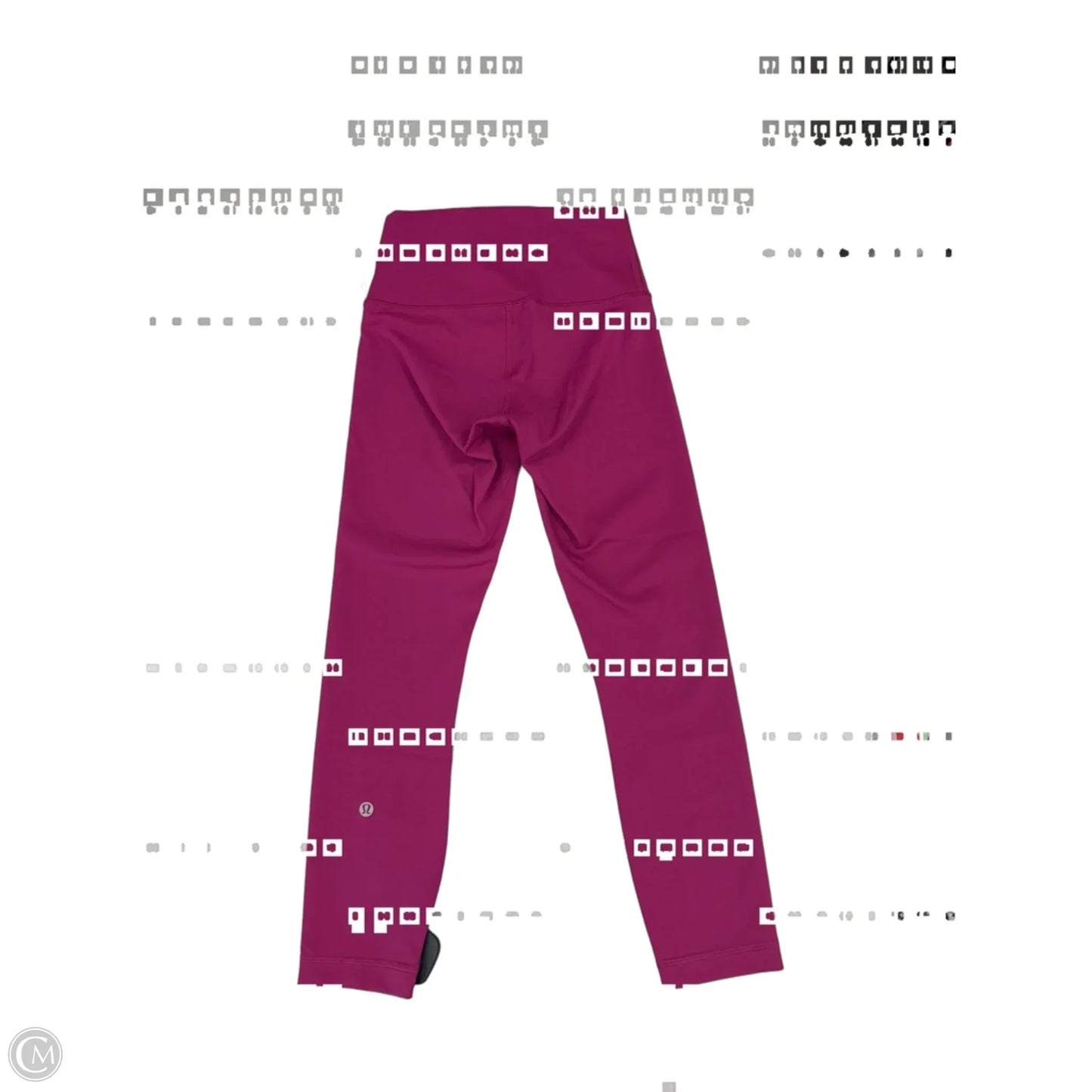 Athletic Leggings By Lululemon In Purple, Size: 4