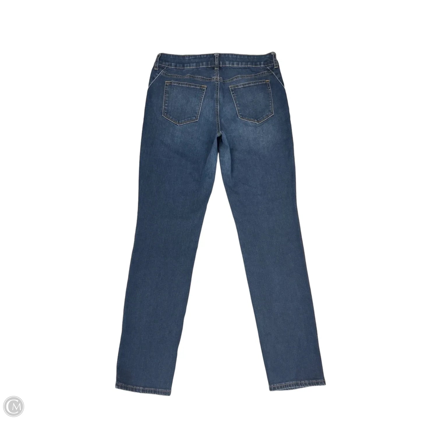 Jeans Jeggings By Chicos In Blue Denim, Size: 6
