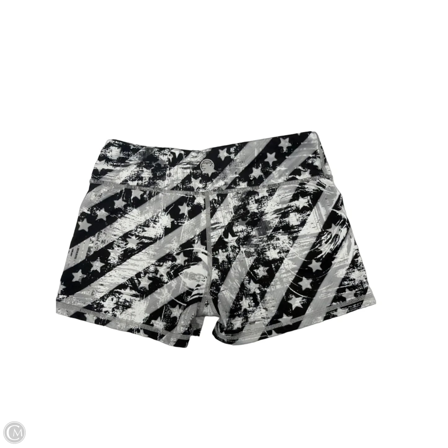 Athletic Shorts By Cmf In Black & Grey, Size: S