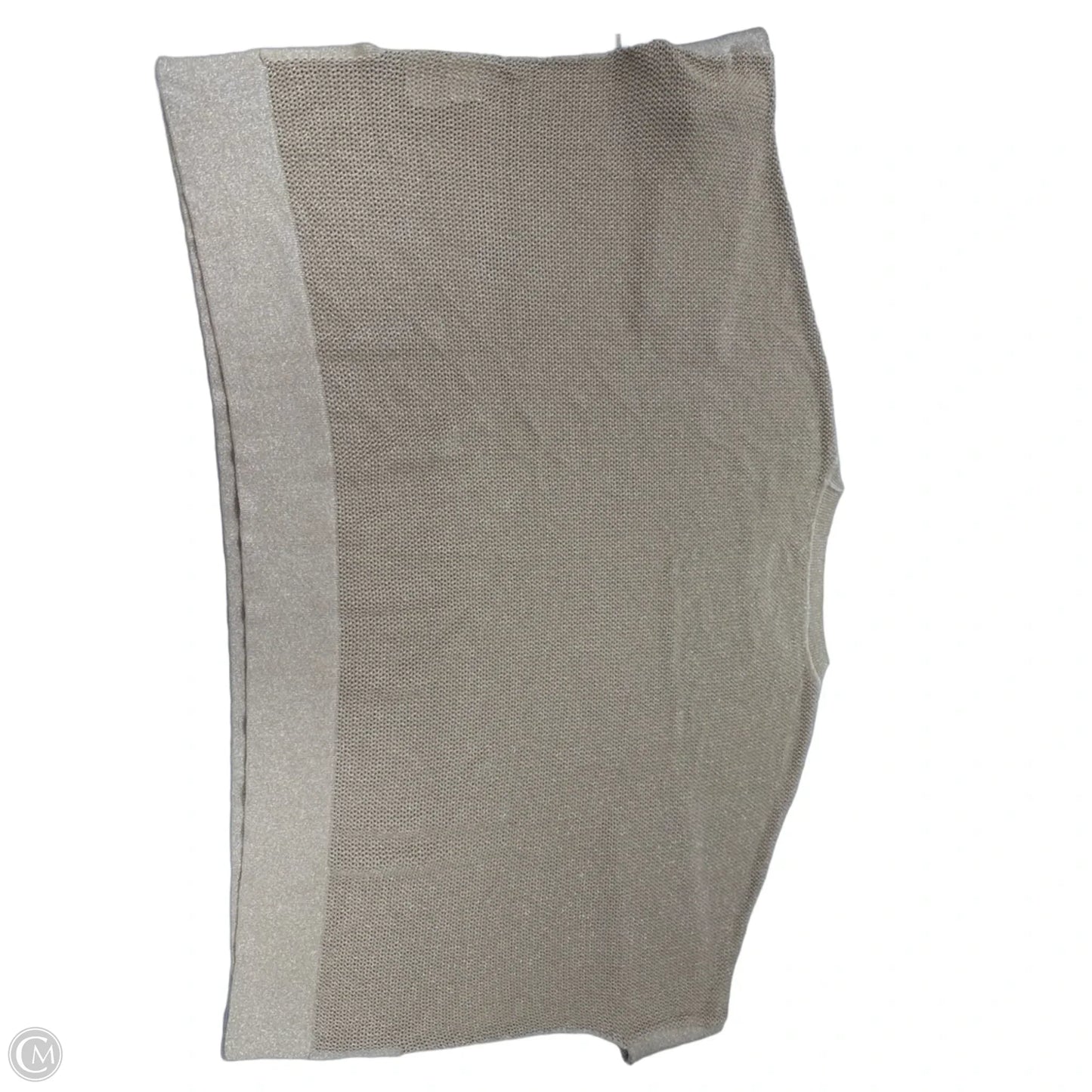 Top Long Sleeve By Planet Gold In Tan, Size: L