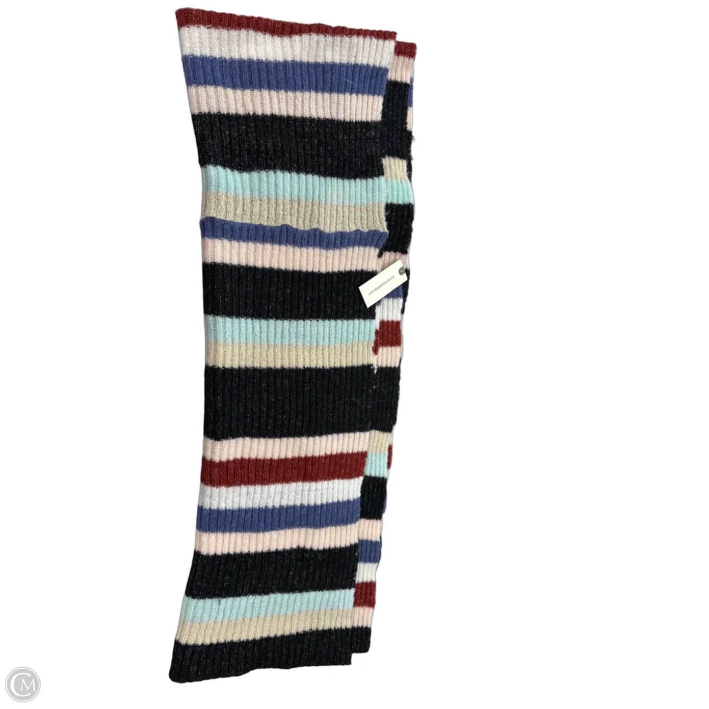 Scarf Winter By Sleeping On Snow In Striped Pattern