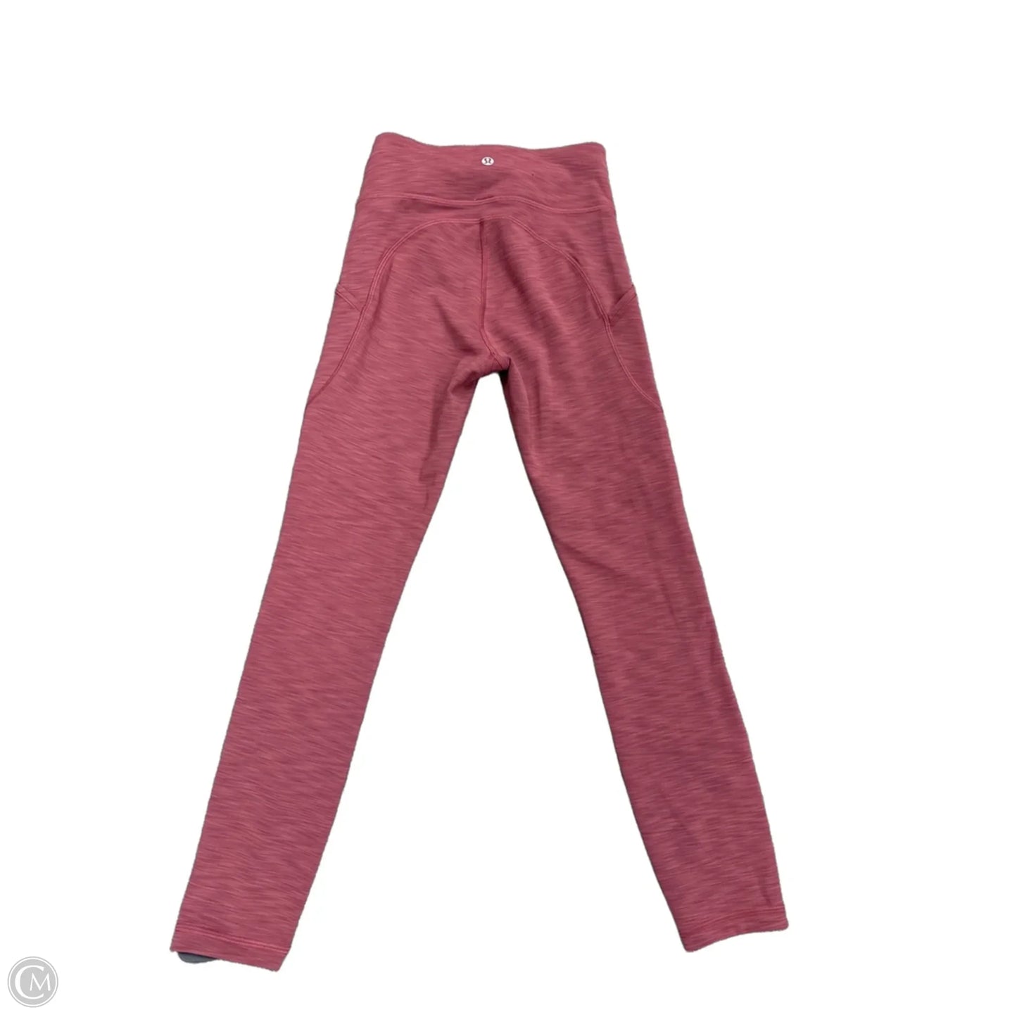 Athletic Leggings By Lululemon In Pink, Size: 4