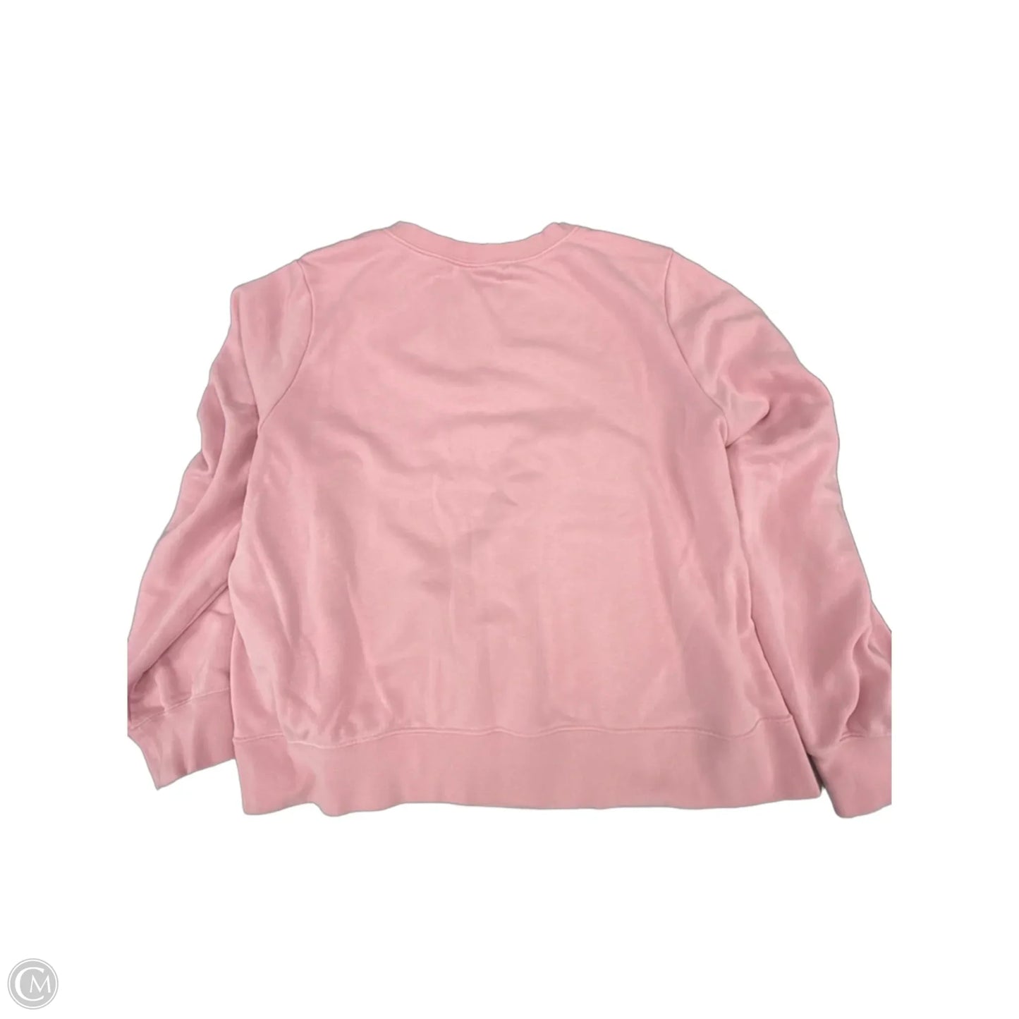 Sweatshirt Crewneck By Nike In Pink, Size: Xxl