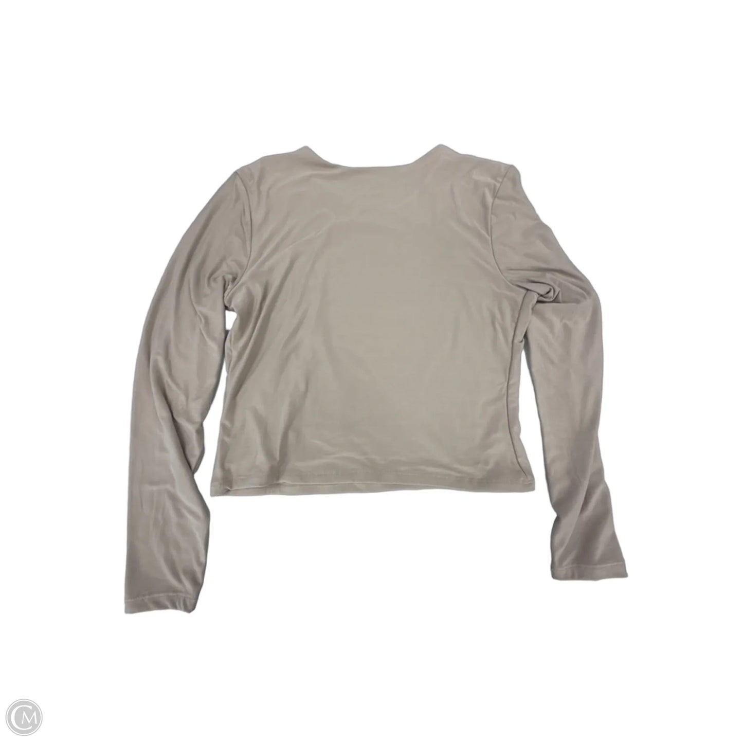 Top Long Sleeve By Pink Republic In Brown, Size: Xl