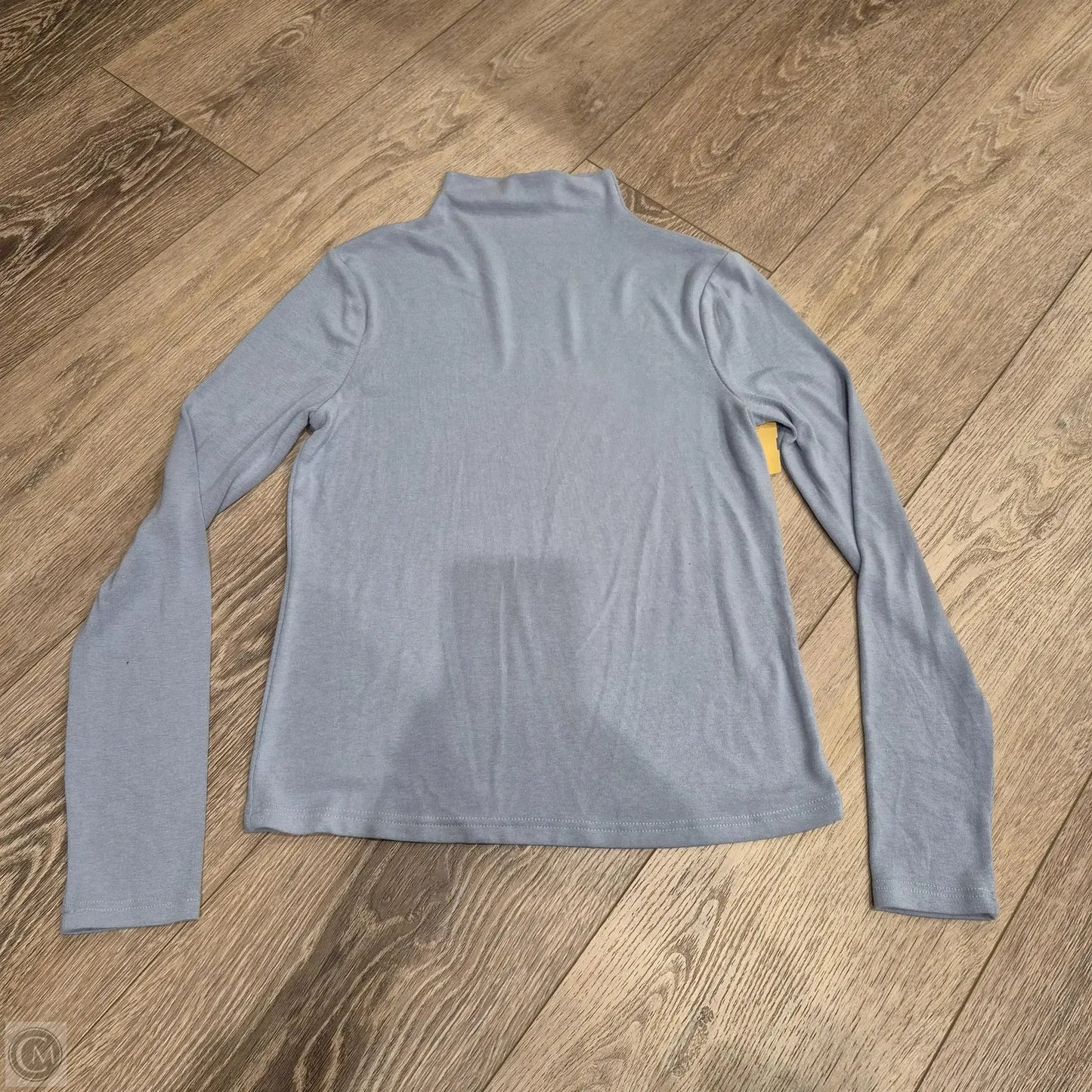 Top Long Sleeve By Mystree In Blue, Size: L