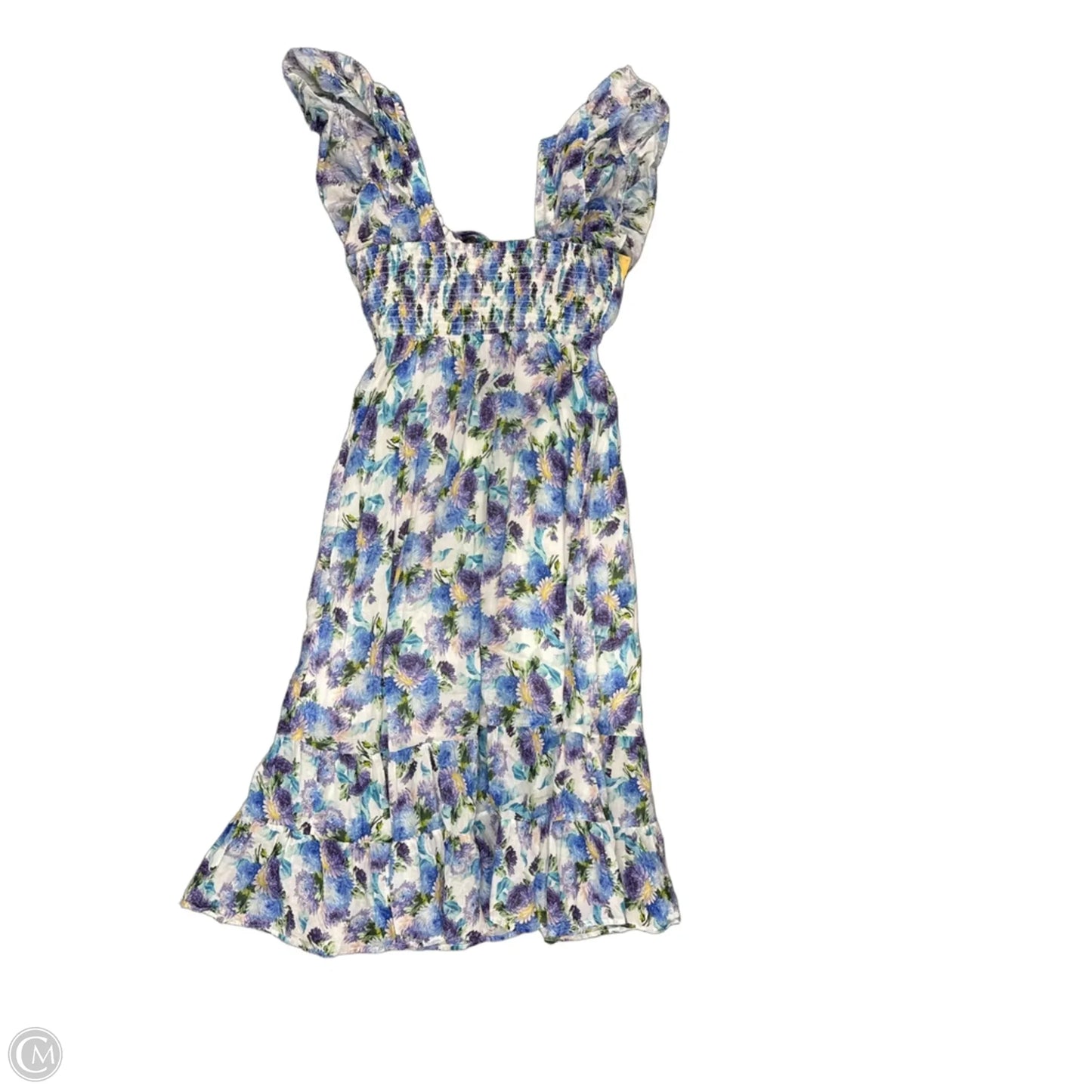 Dress Casual Midi By J. Crew In Floral Print, Size: S