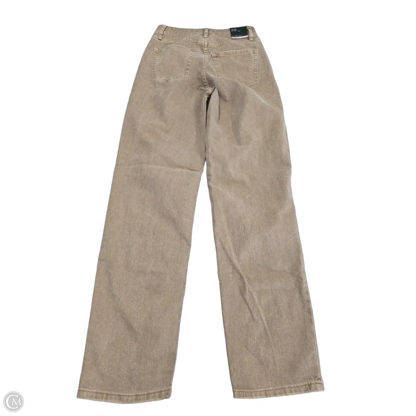 Jeans Straight By Wild Fable In Brown Denim, Size: 0