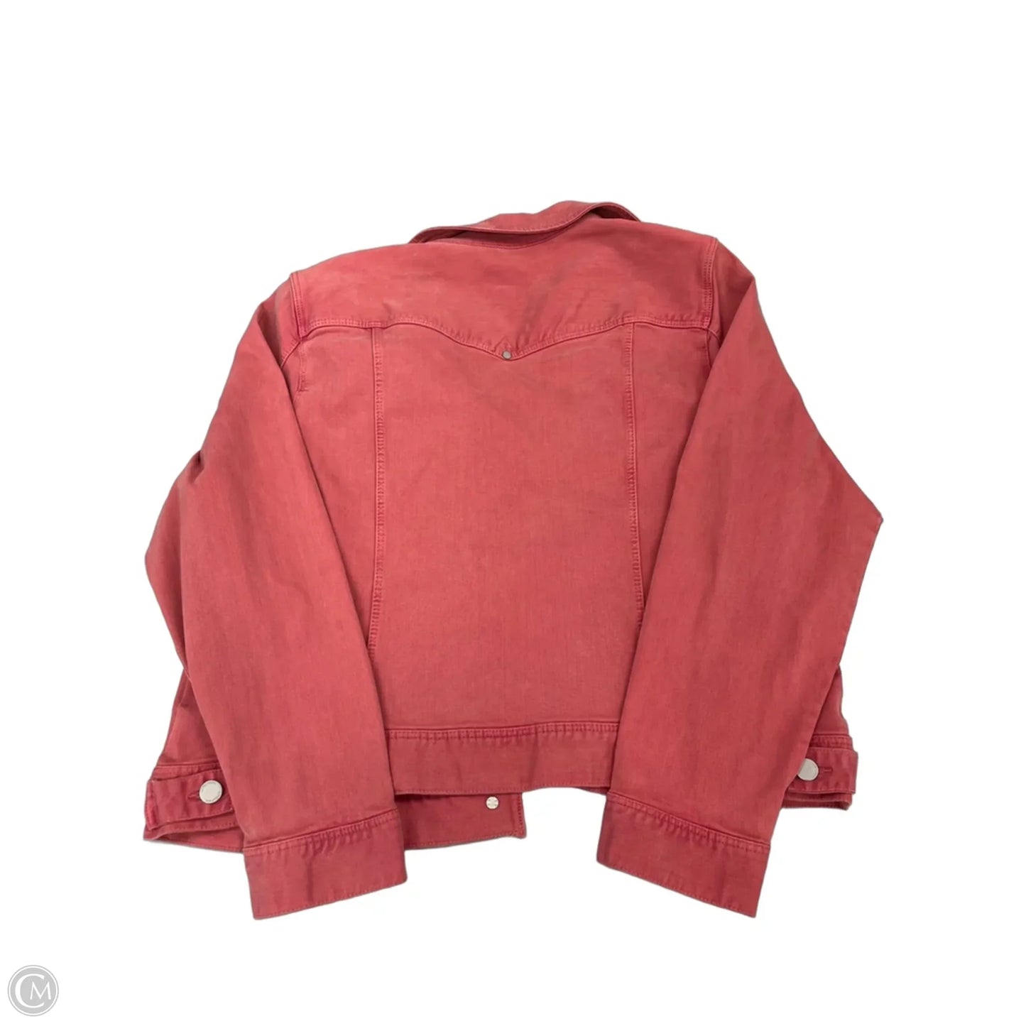 Jacket Denim By Liverpool In Pink, Size: Xl