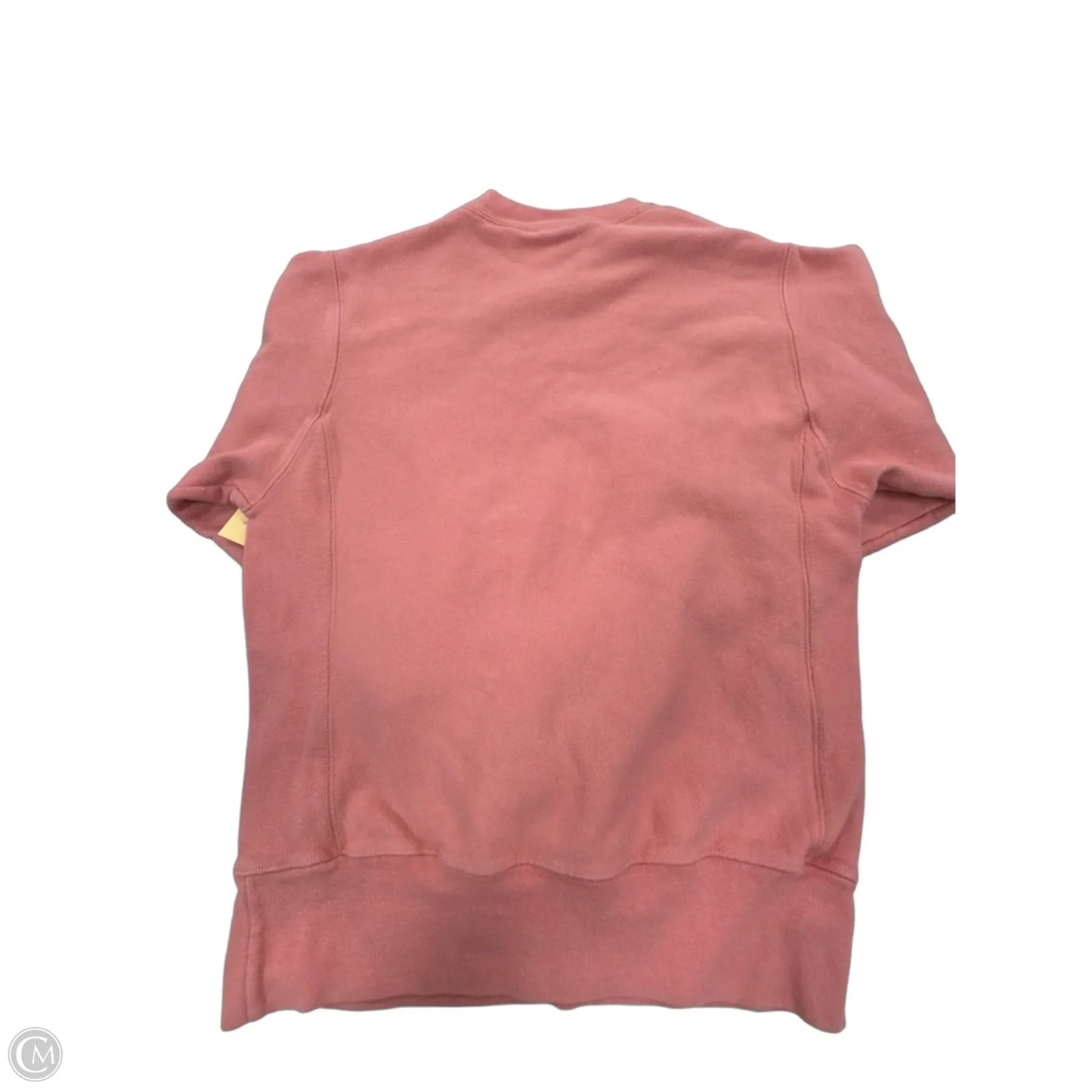 Sweatshirt Crewneck By Champion In Peach, Size: S