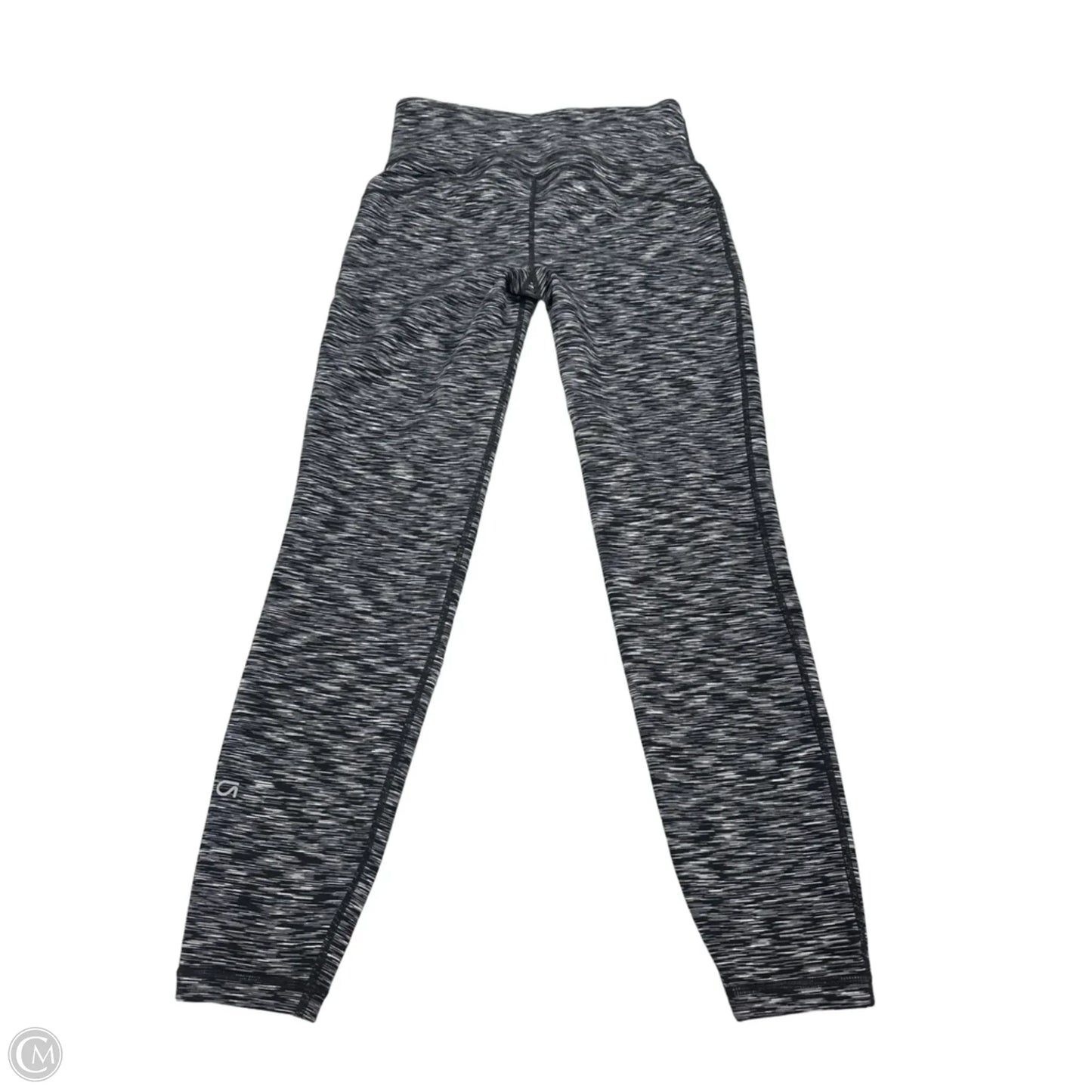 Athletic Leggings By Gapfit In Black & Grey, Size: S