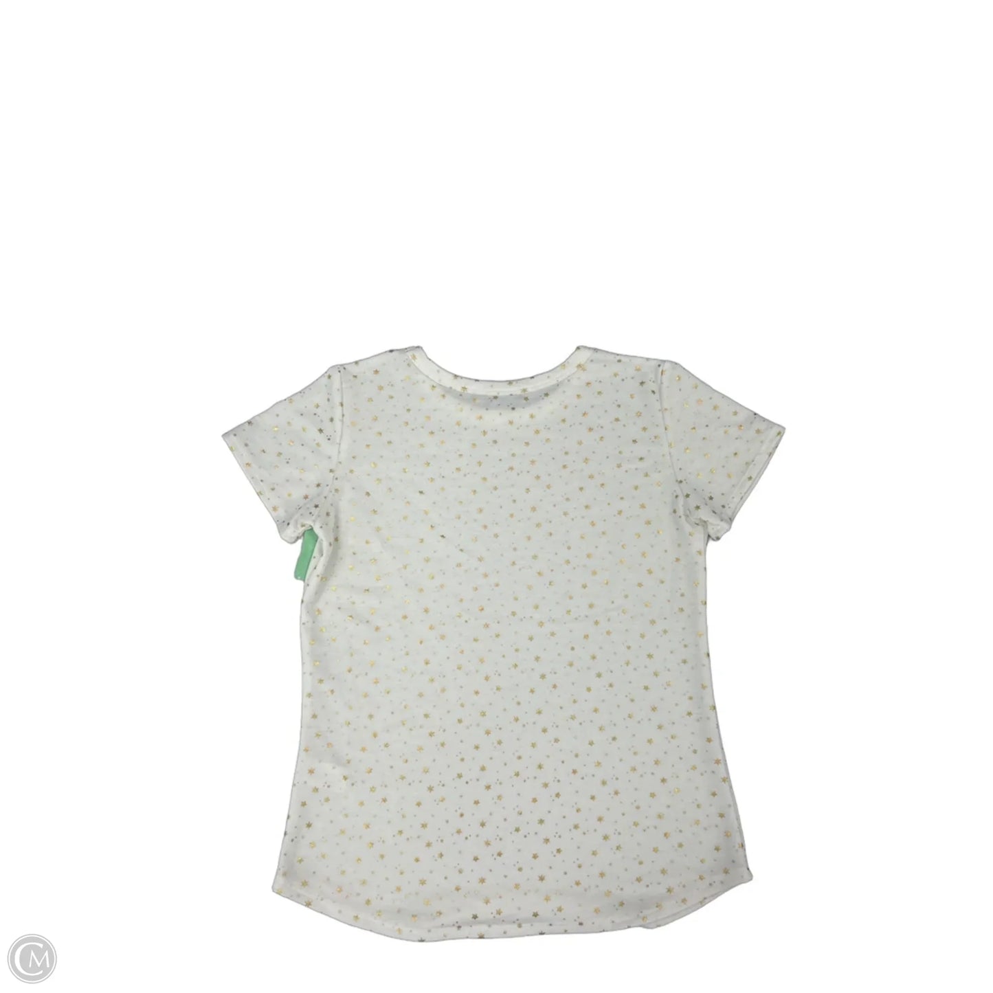 Top Short Sleeve By Cme In White, Size: Xs