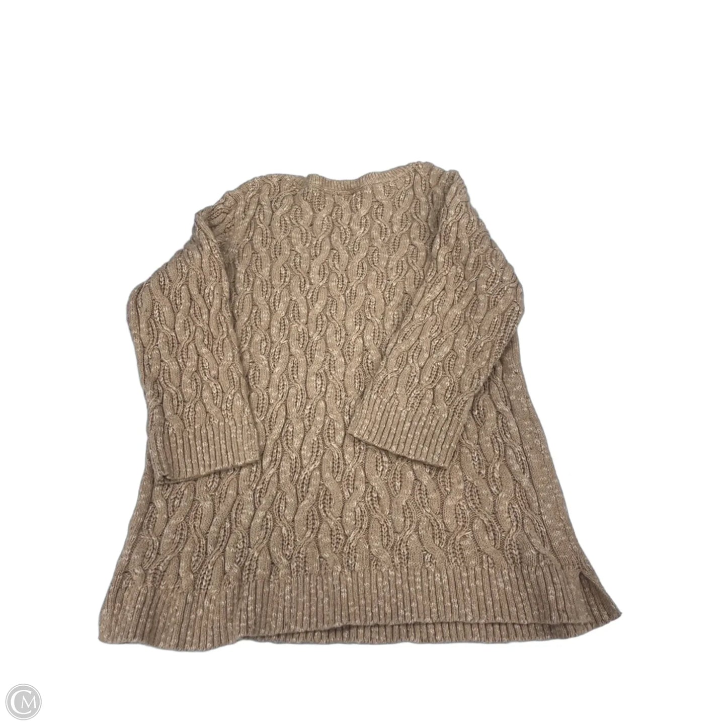 Sweater By J. Jill In Tan, Size: 2x
