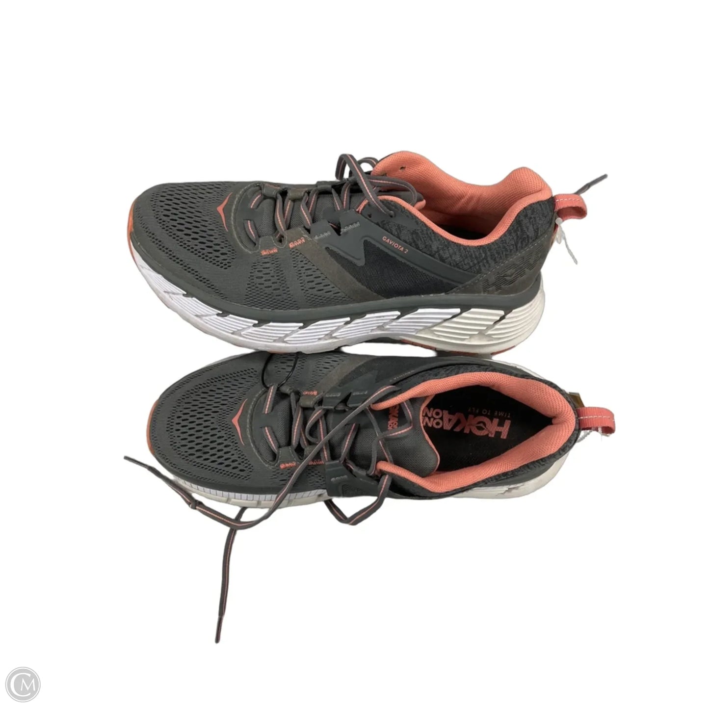 Shoes Athletic By Hoka In Grey, Size: 11