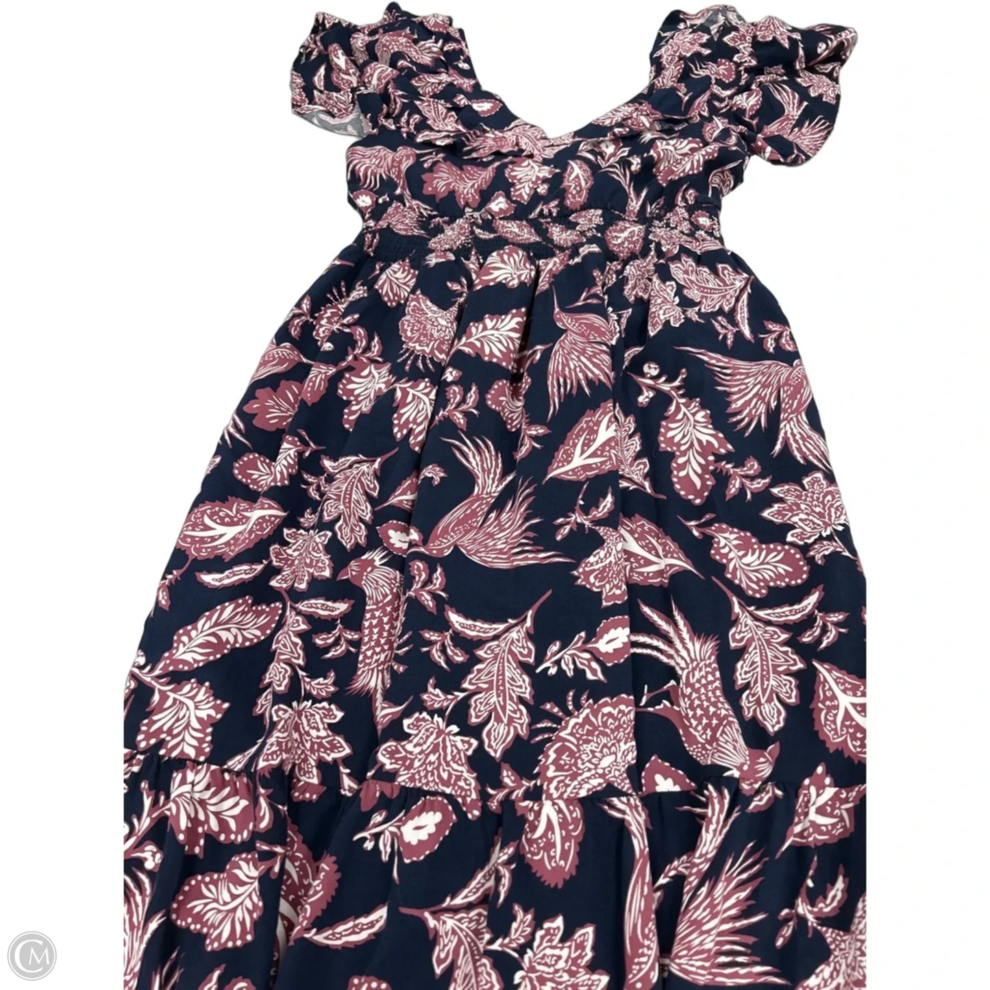 Dress Casual Short By Maurices In Floral Print, Size: M
