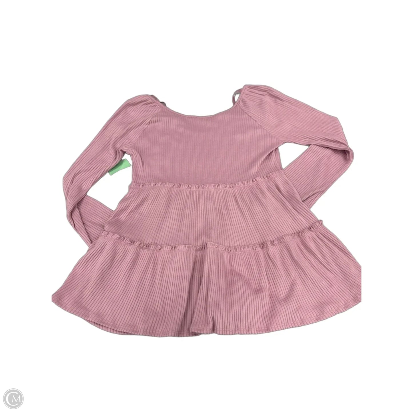 Top Long Sleeve By Lc Lauren Conrad In Pink, Size: S