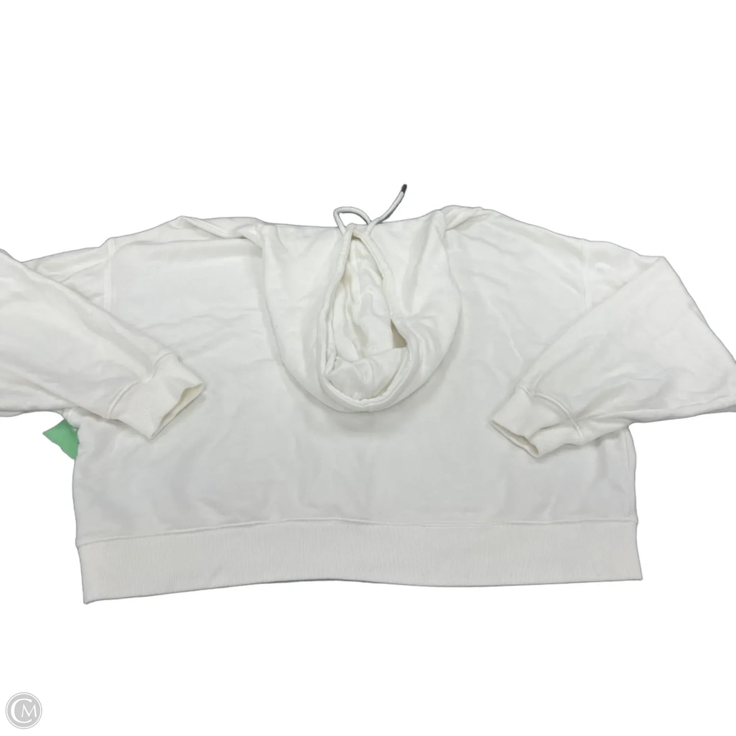 Sweatshirt Hoodie By Aerie In White, Size: L