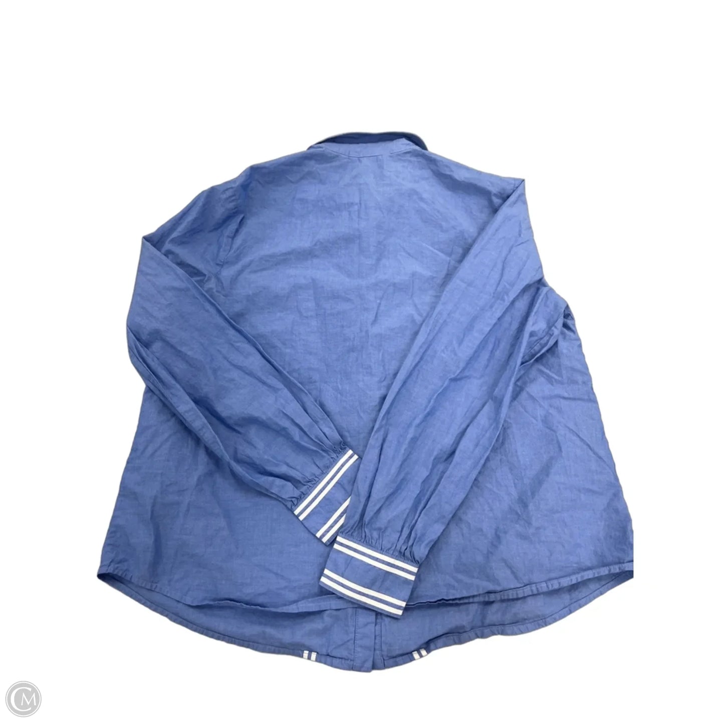 Top Long Sleeve By Boden In Blue, Size: L