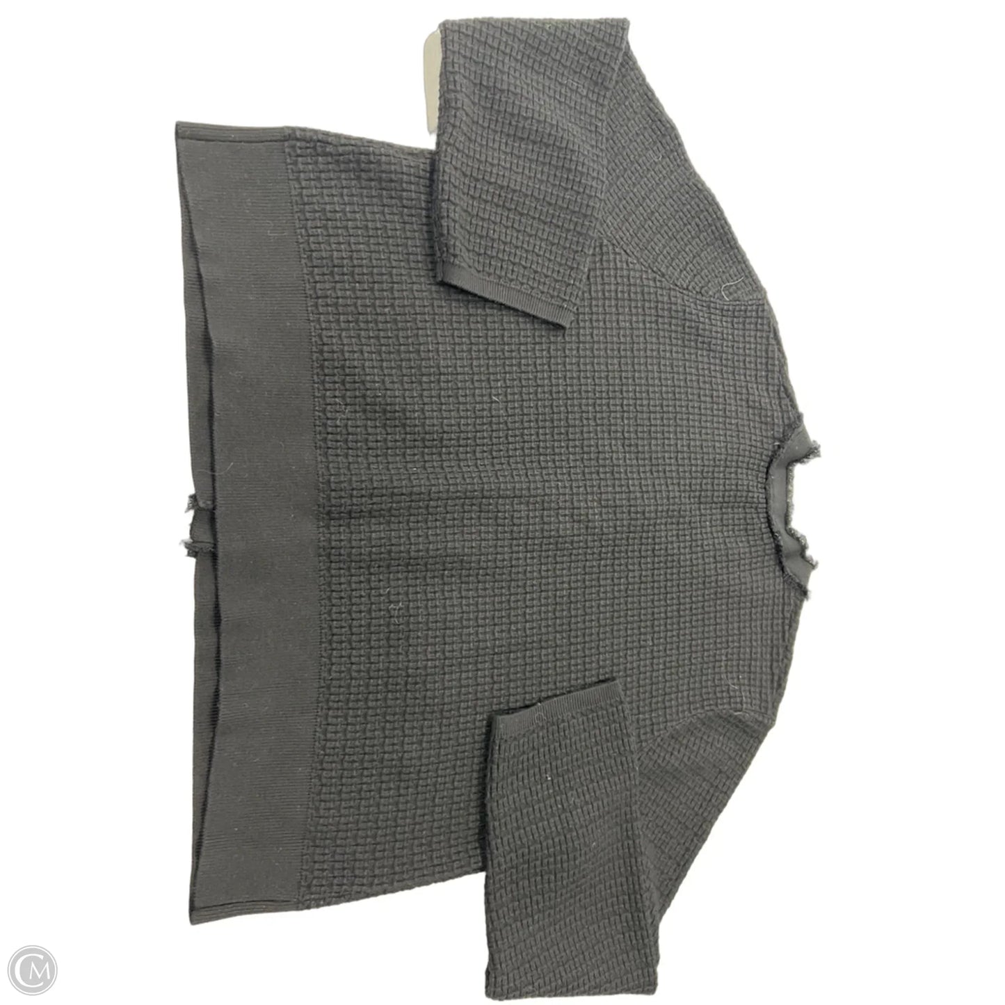 Sweater Cardigan By Adrianna Papell In Black, Size: L