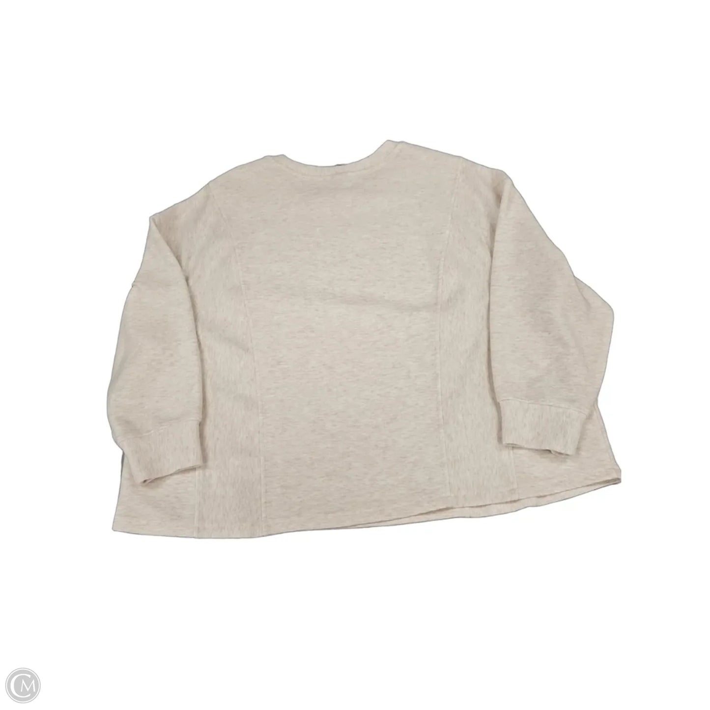 Top Long Sleeve By Te Verde In Cream, Size: 2x