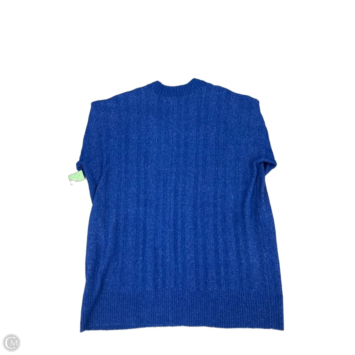 Sweater Cardigan By Torrid In Blue, Size: 3x