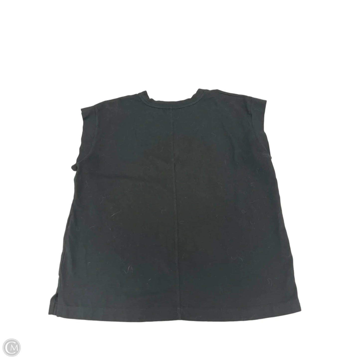 Top Short Sleeve By A New Day In Black, Size: M