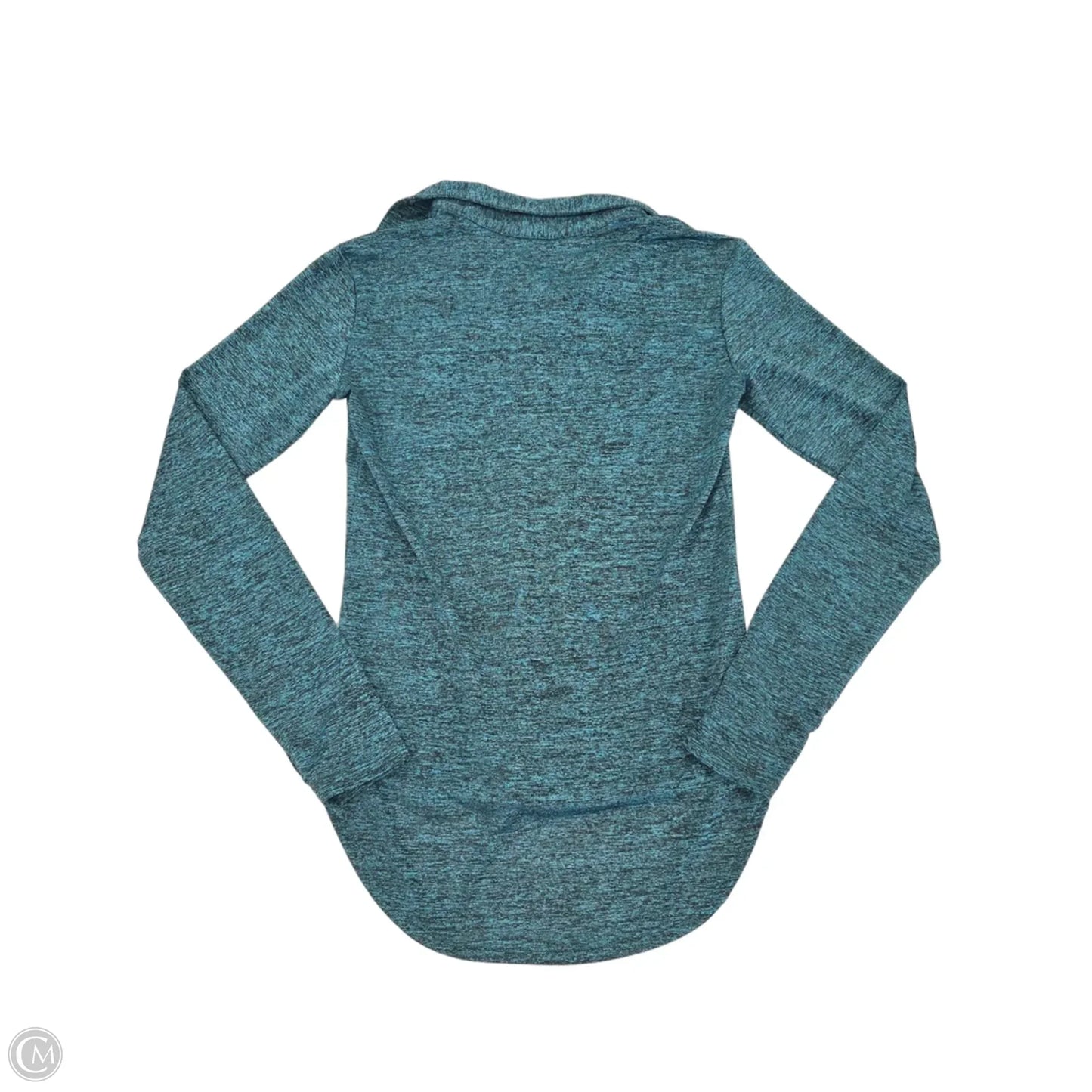 Top Long Sleeve By Cme In Green, Size: S