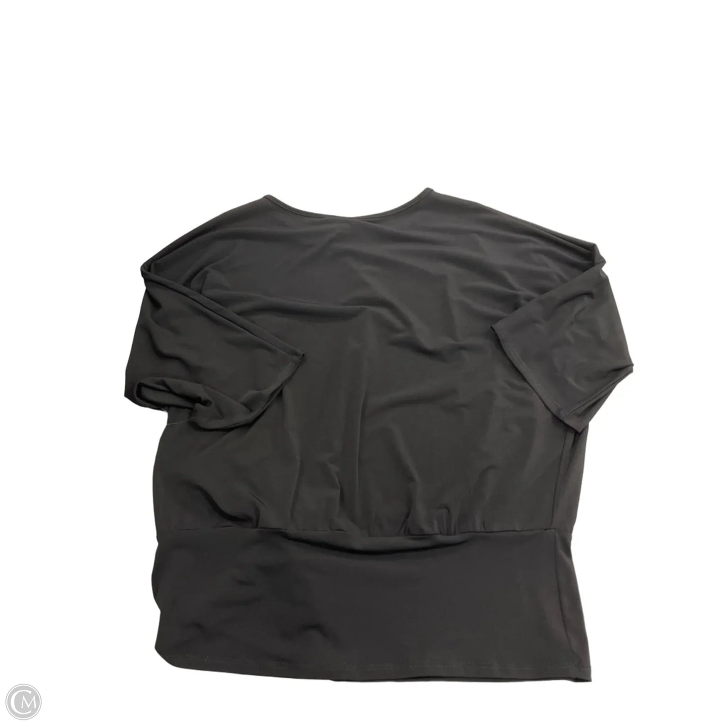 Top 3/4 Sleeve By Clara Sun Woo In Black, Size: L