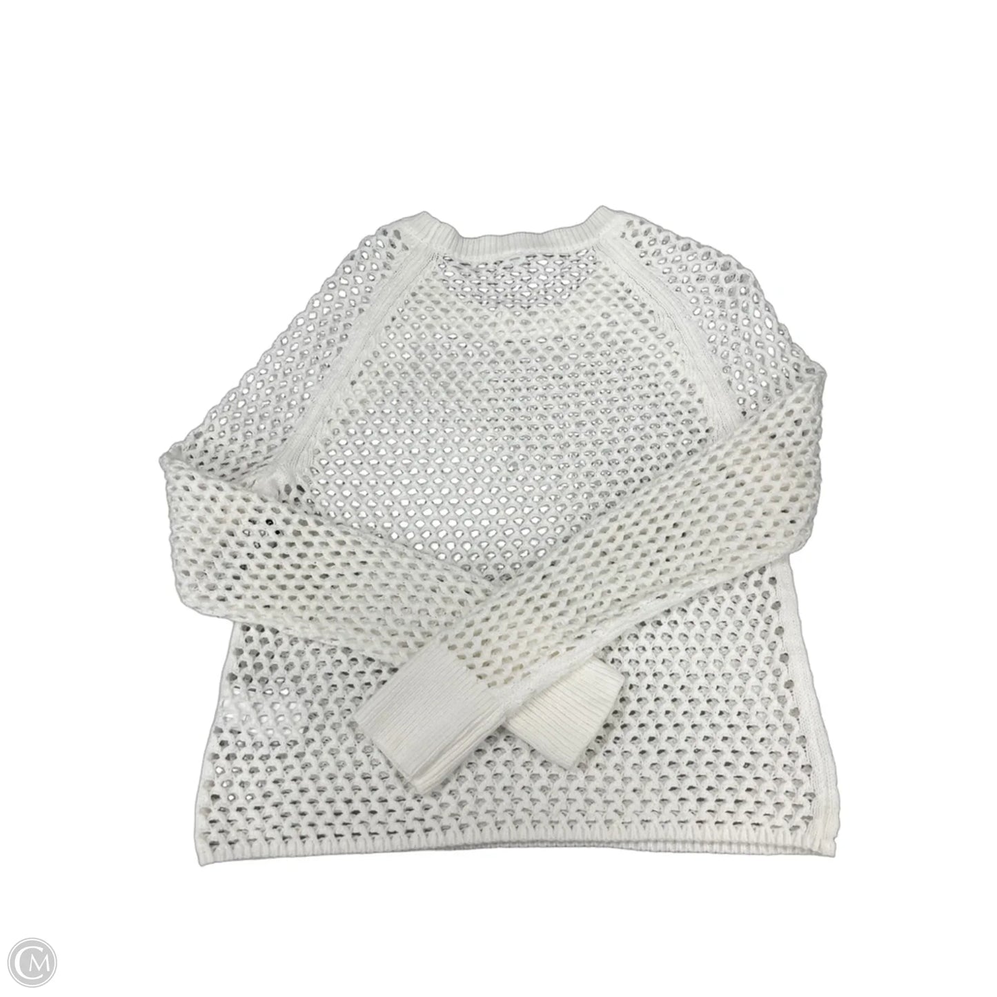 Top Long Sleeve By Old Navy In White, Size: Xs