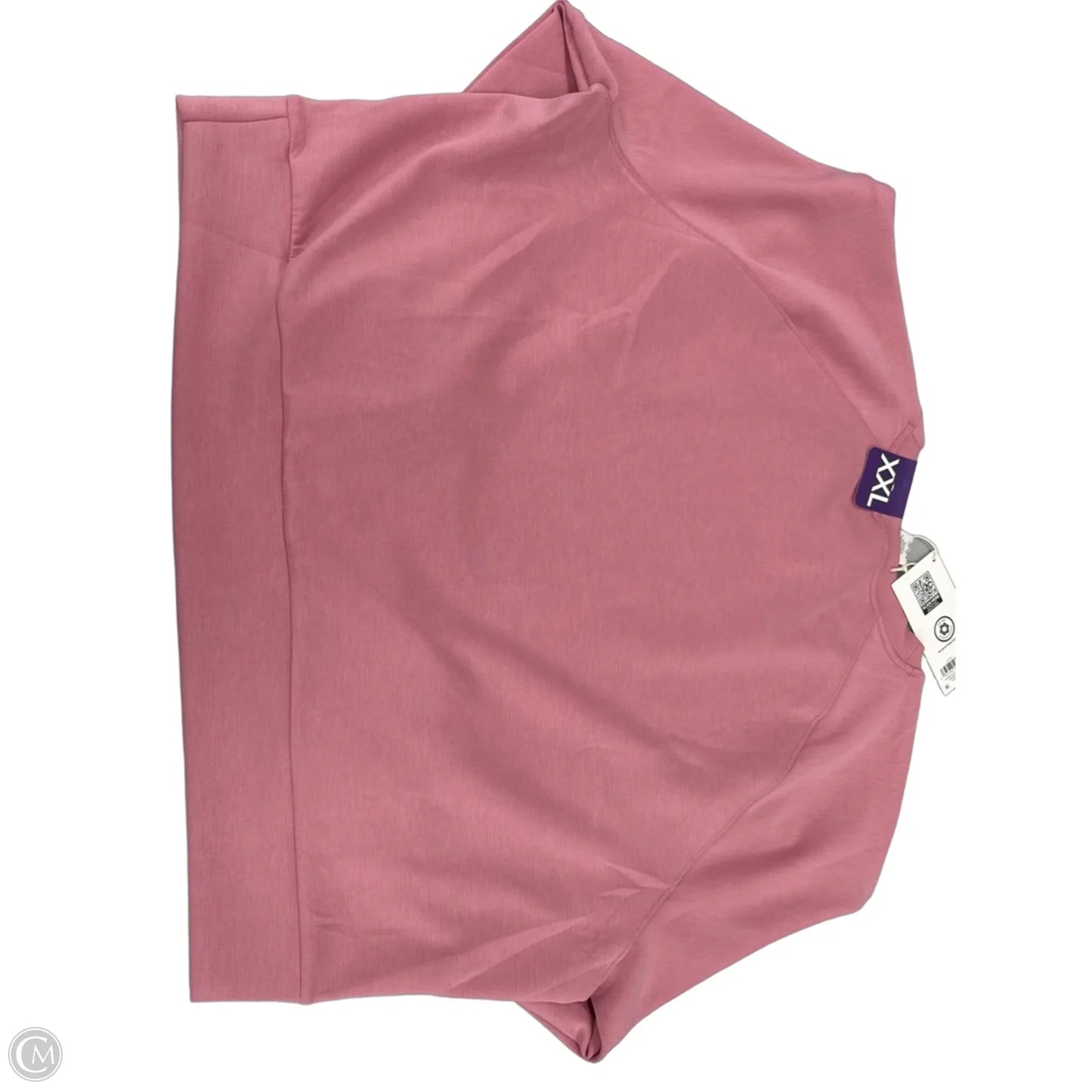 Top Long Sleeve By Members Mark In Pink, Size: Xxl