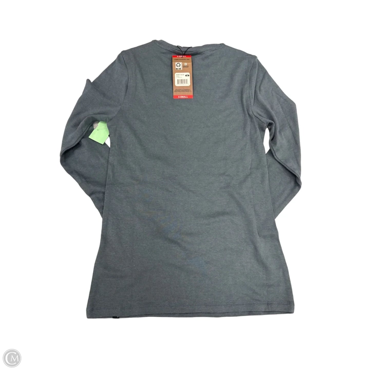 Top Long Sleeve By Eddie Bauer In Grey, Size: Xs