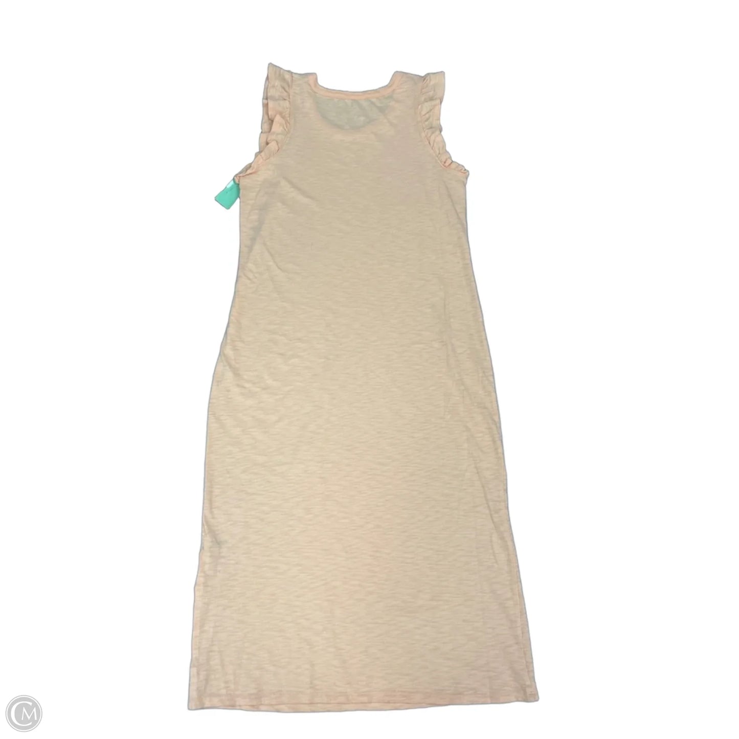 Dress Casual Midi By Universal Thread In Orange, Size: M