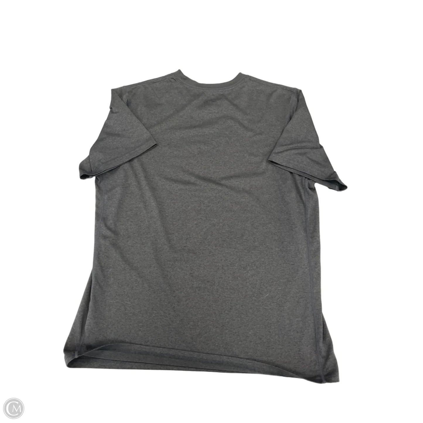 Top Short Sleeve By Nike In Grey, Size: M