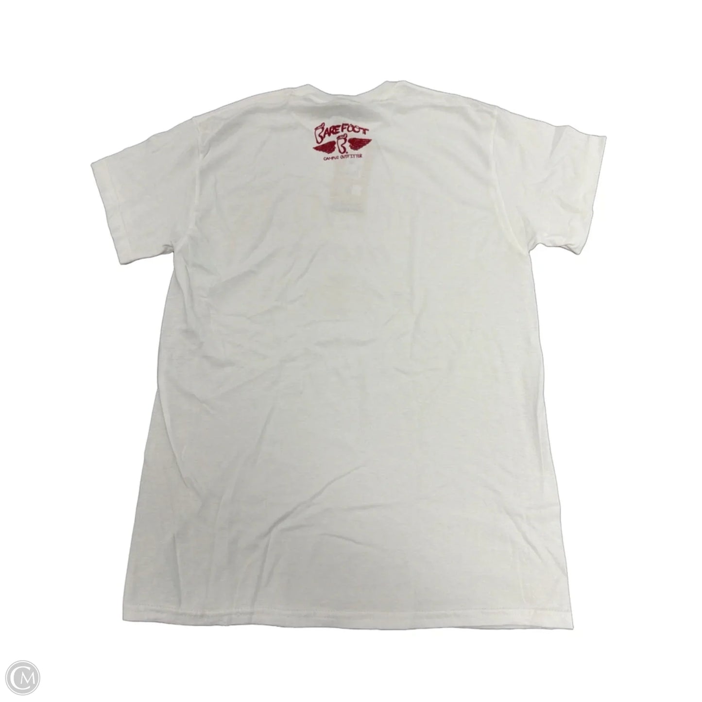 Top Short Sleeve By Gildan In White, Size: M