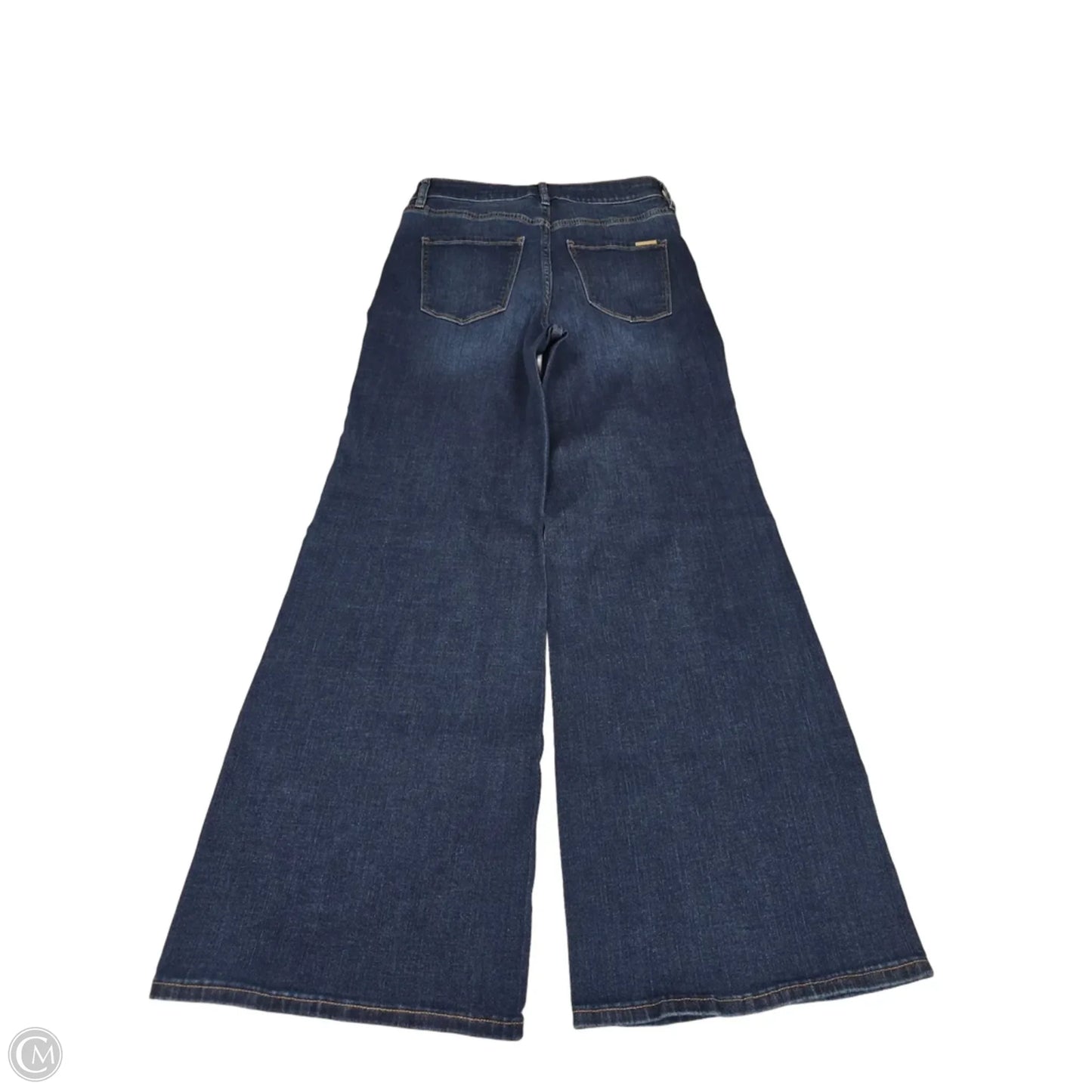Jeans Wide Leg By White House Black Market In Blue Denim, Size: 2