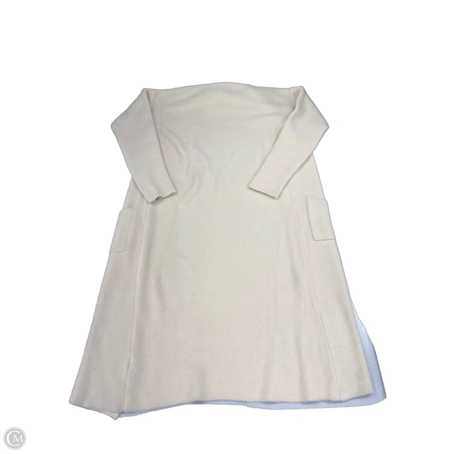 Cardigan By Express In Cream, Size: Xs