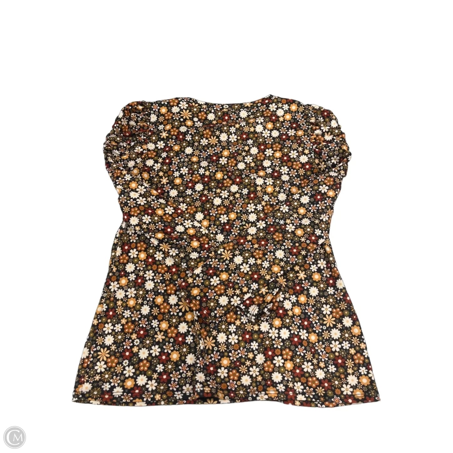 Top Long Sleeve By Les Amis In Floral Print, Size: M