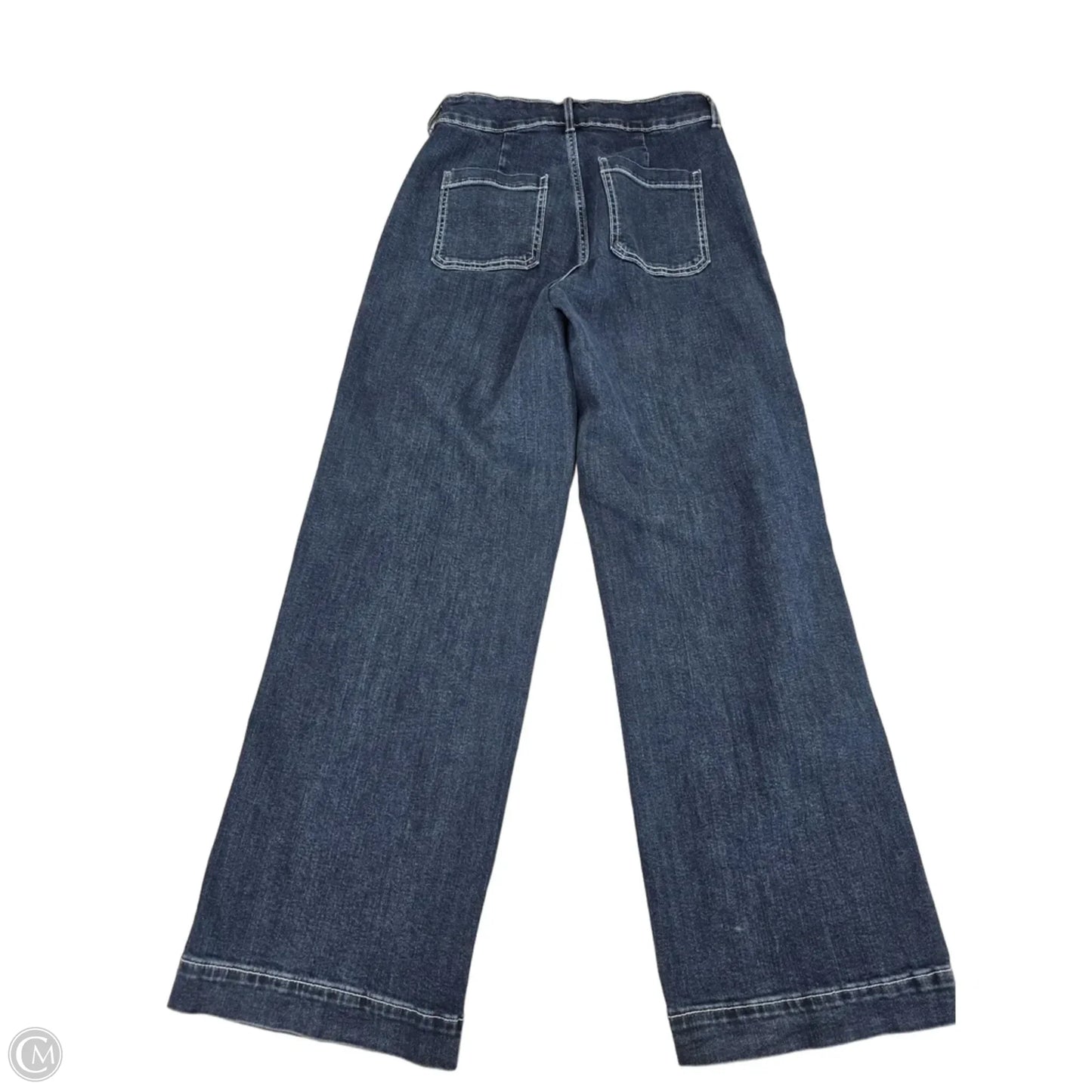 Jeans Wide Leg By Old Navy In Blue Denim, Size: 6