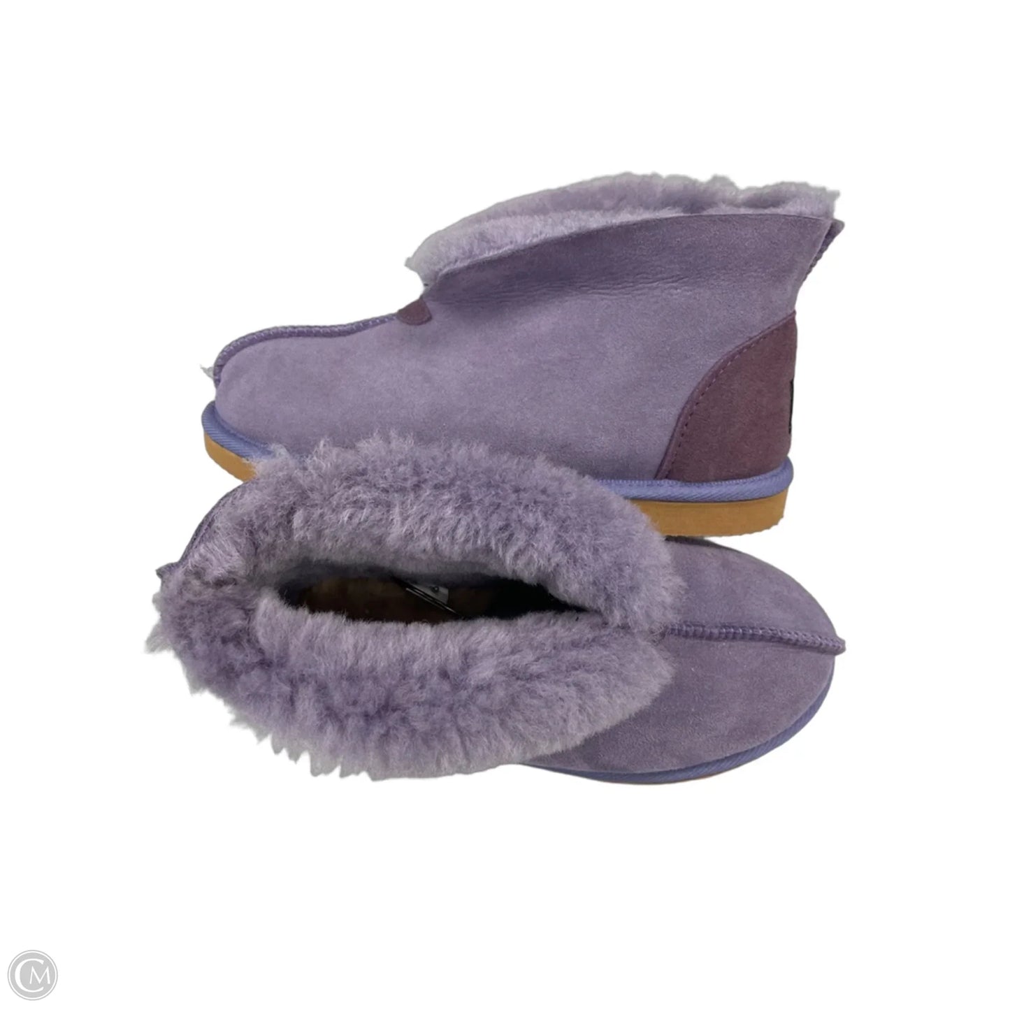 Boots Designer By Ugg In Purple, Size: 8