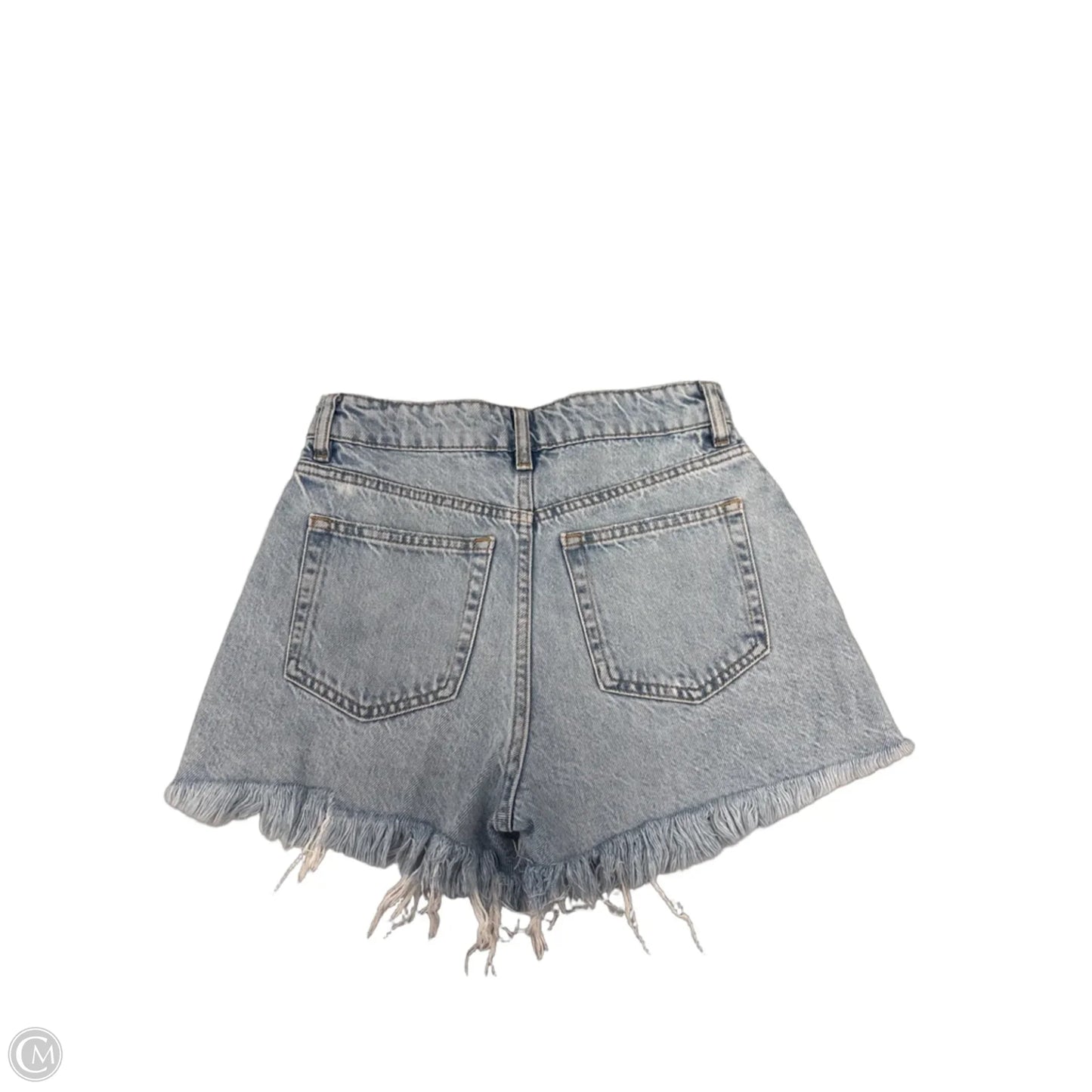 Shorts By H&m In Blue Denim, Size: 2
