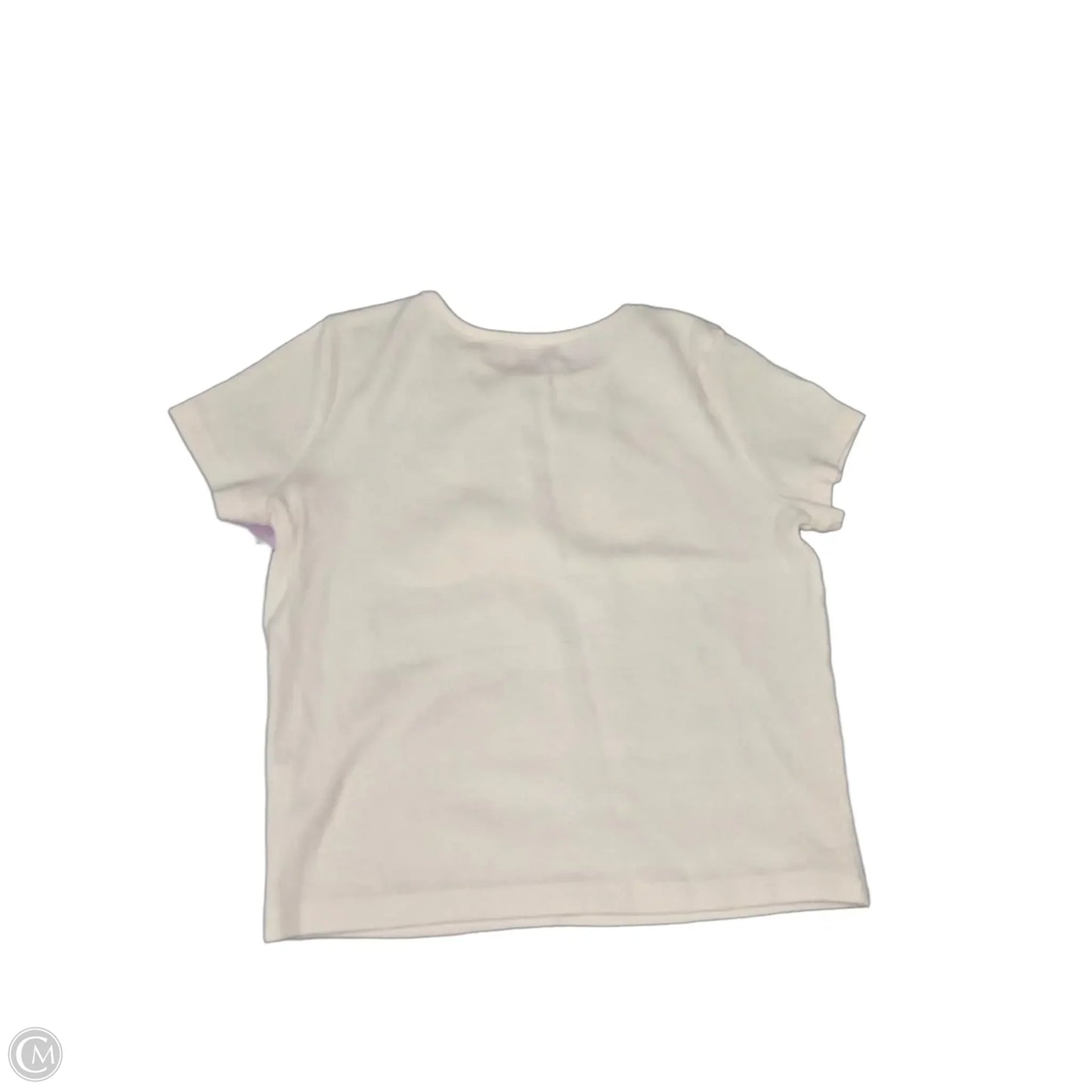 Top Short Sleeve By Cme In White, Size: S