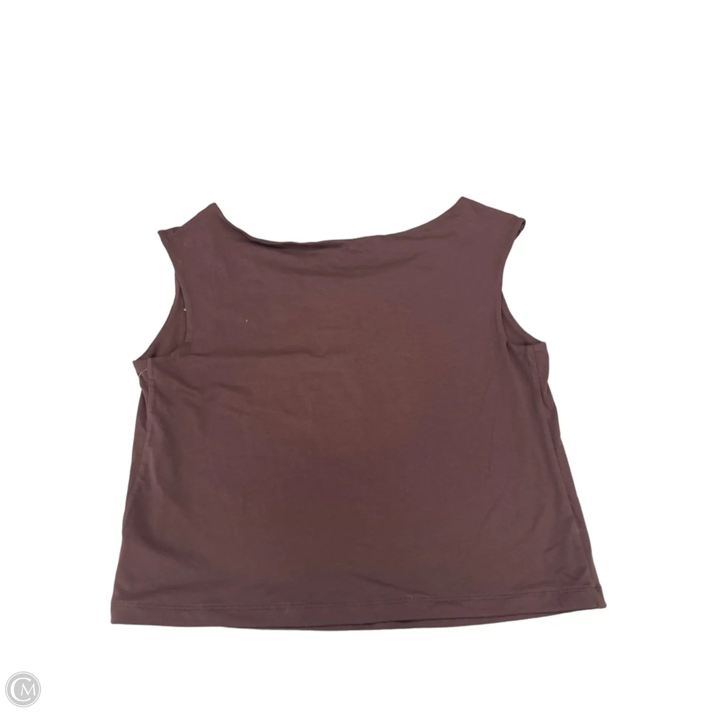 Top Sleeveless By A New Day In Brown, Size: Xxl
