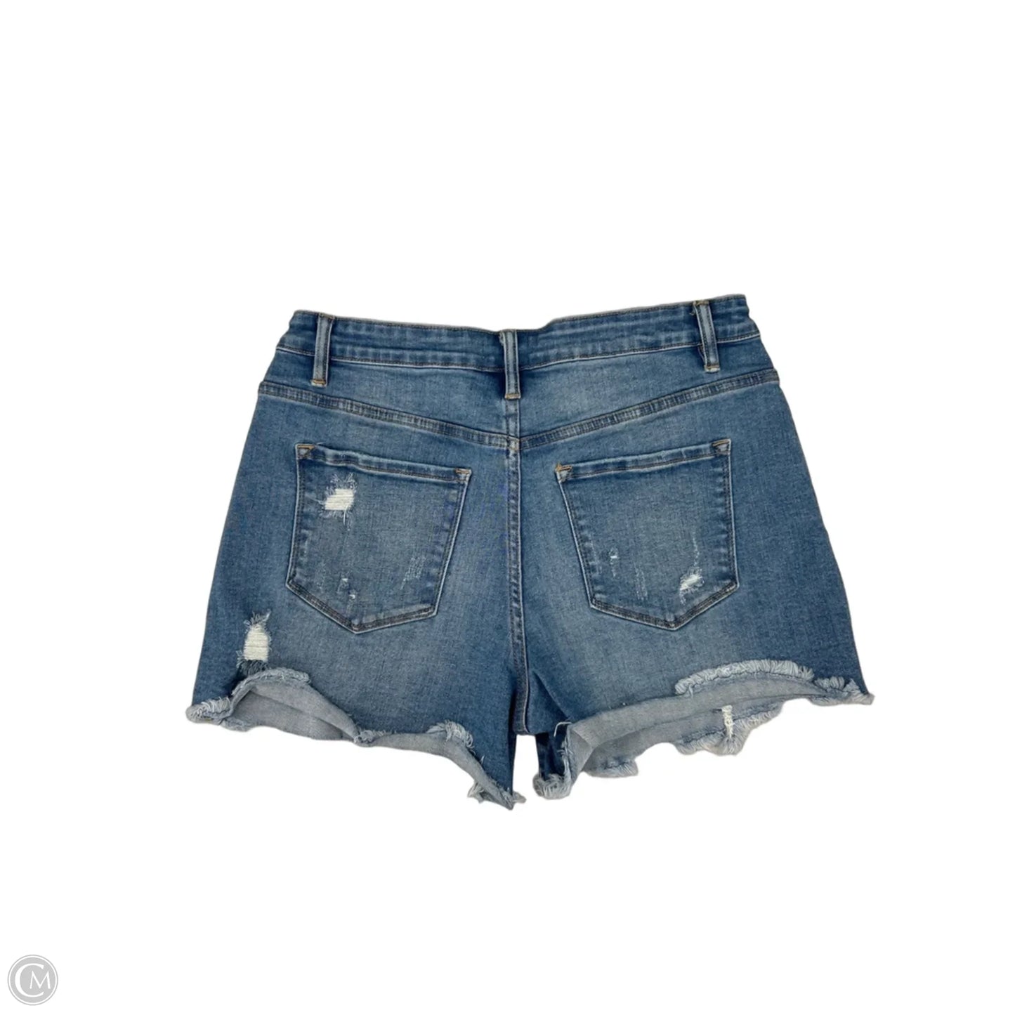 Shorts By Cme In Blue Denim, Size: 14
