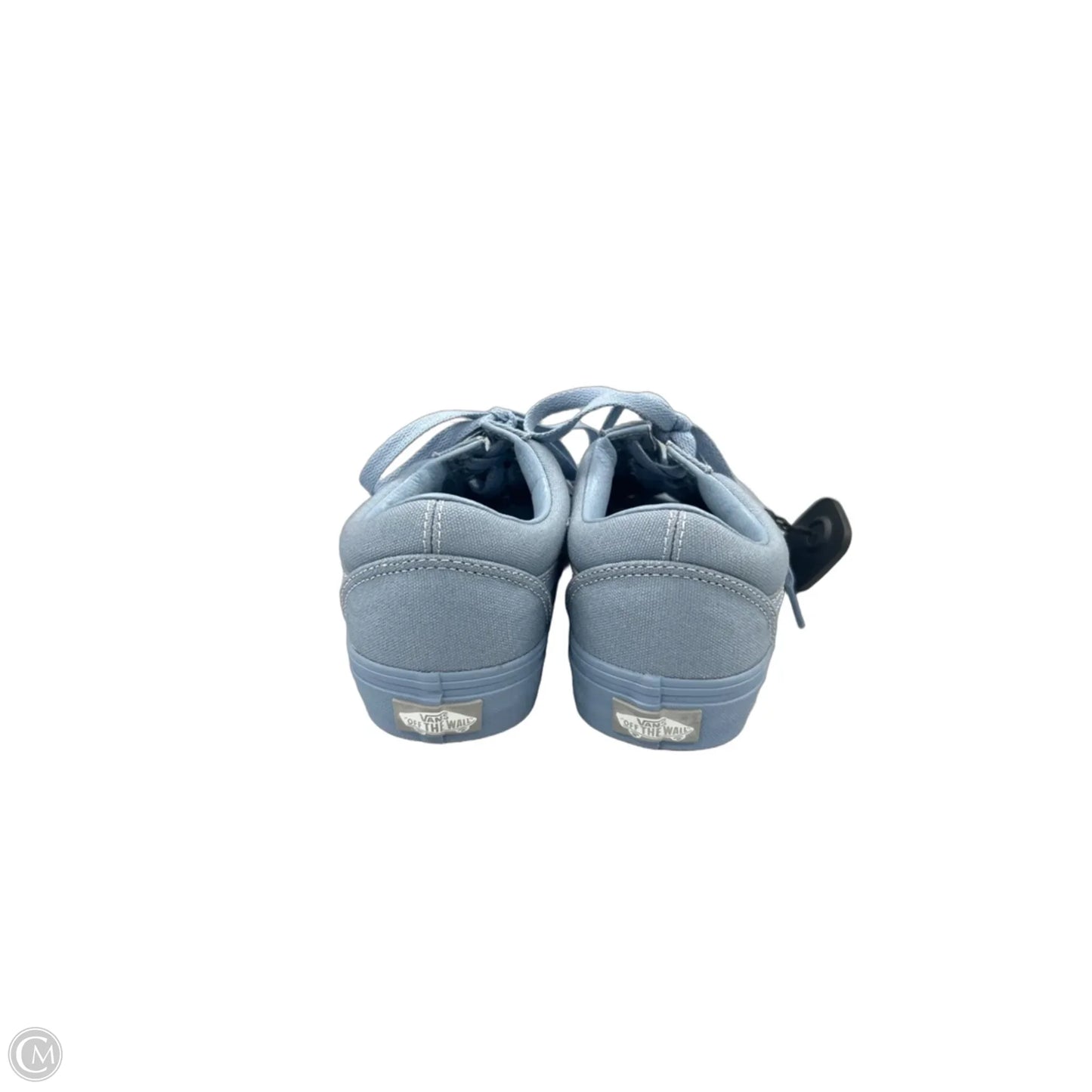 Shoes Flats By Vans In Blue, Size: 8.5